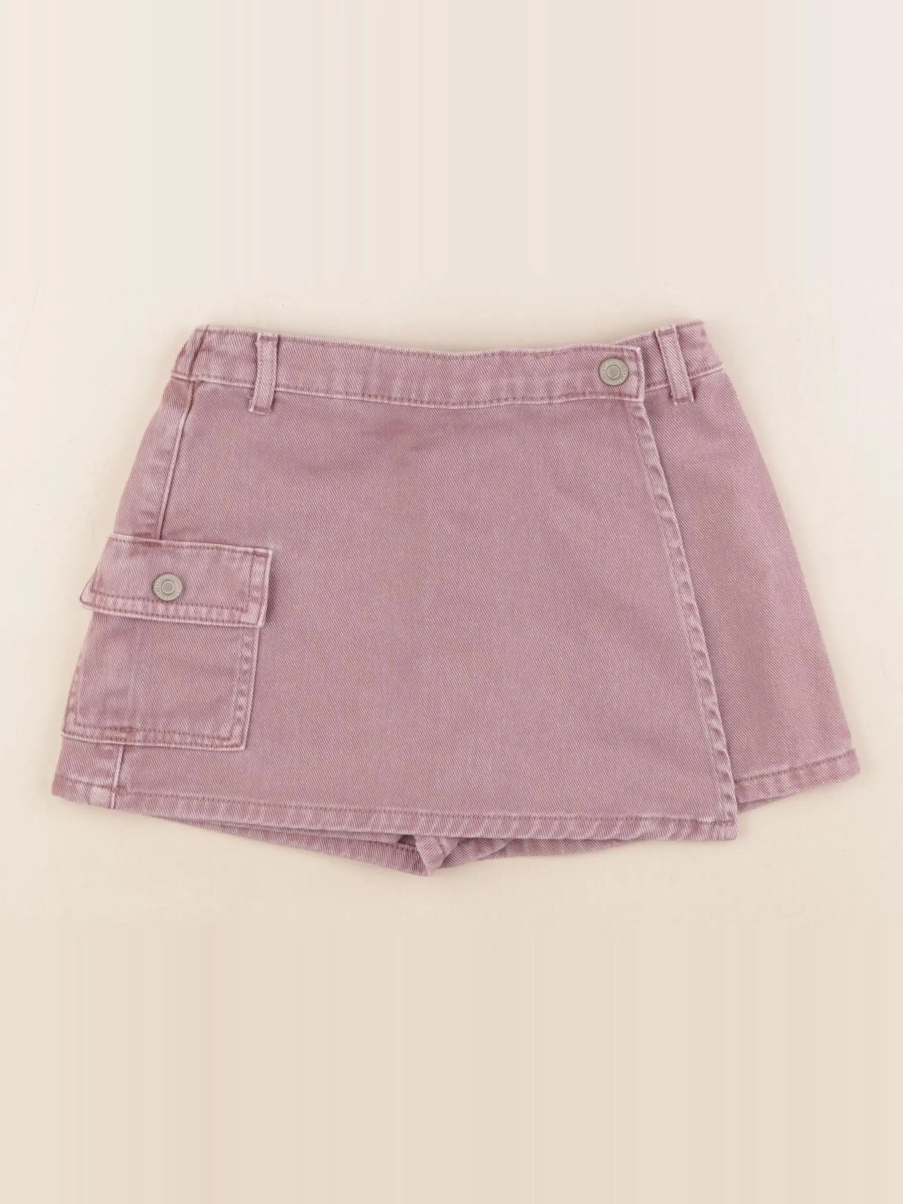 Vertbaudet - jupe short rose - 7 ans