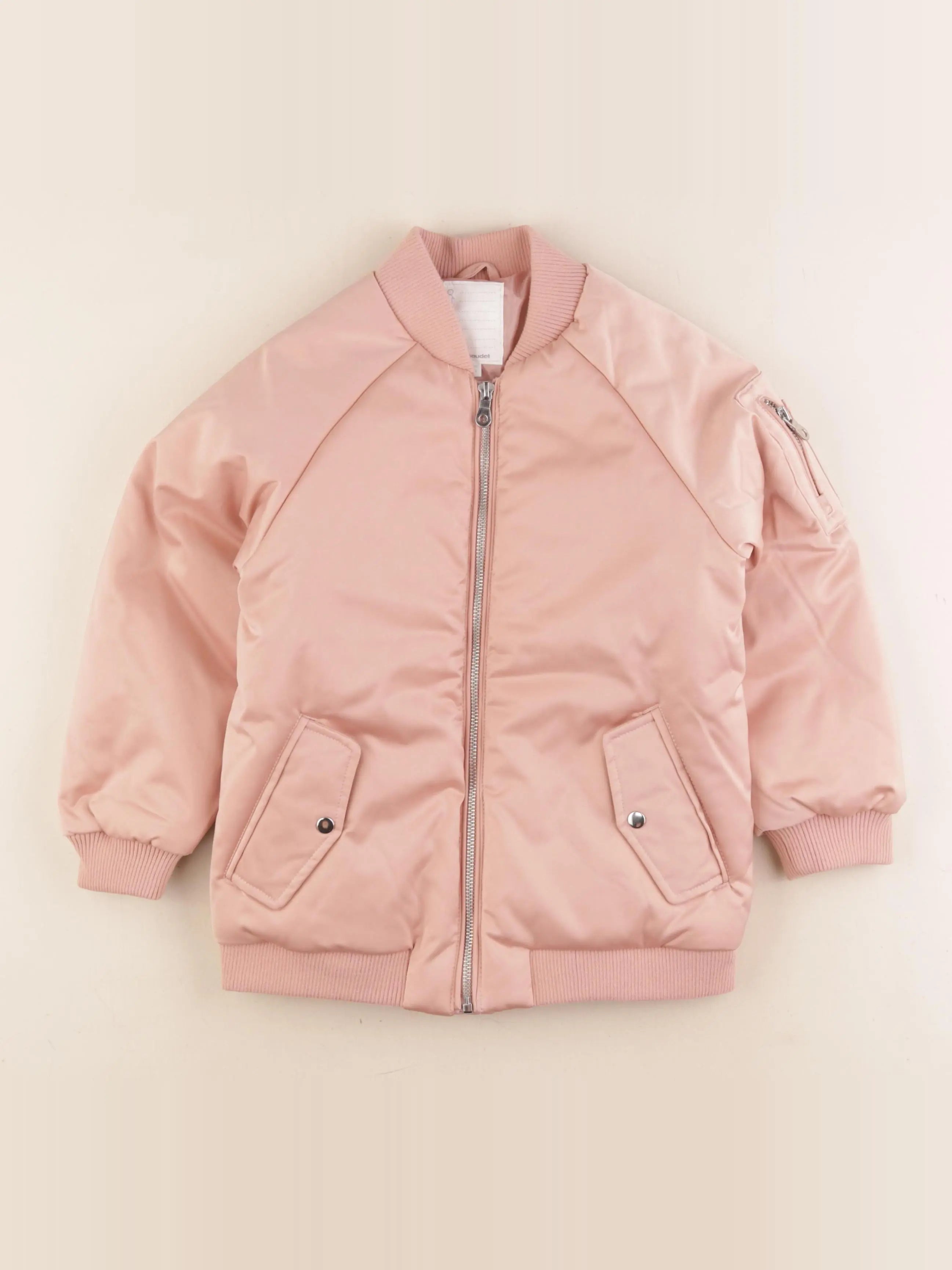 Vertbaudet - veste rose - 7 ans