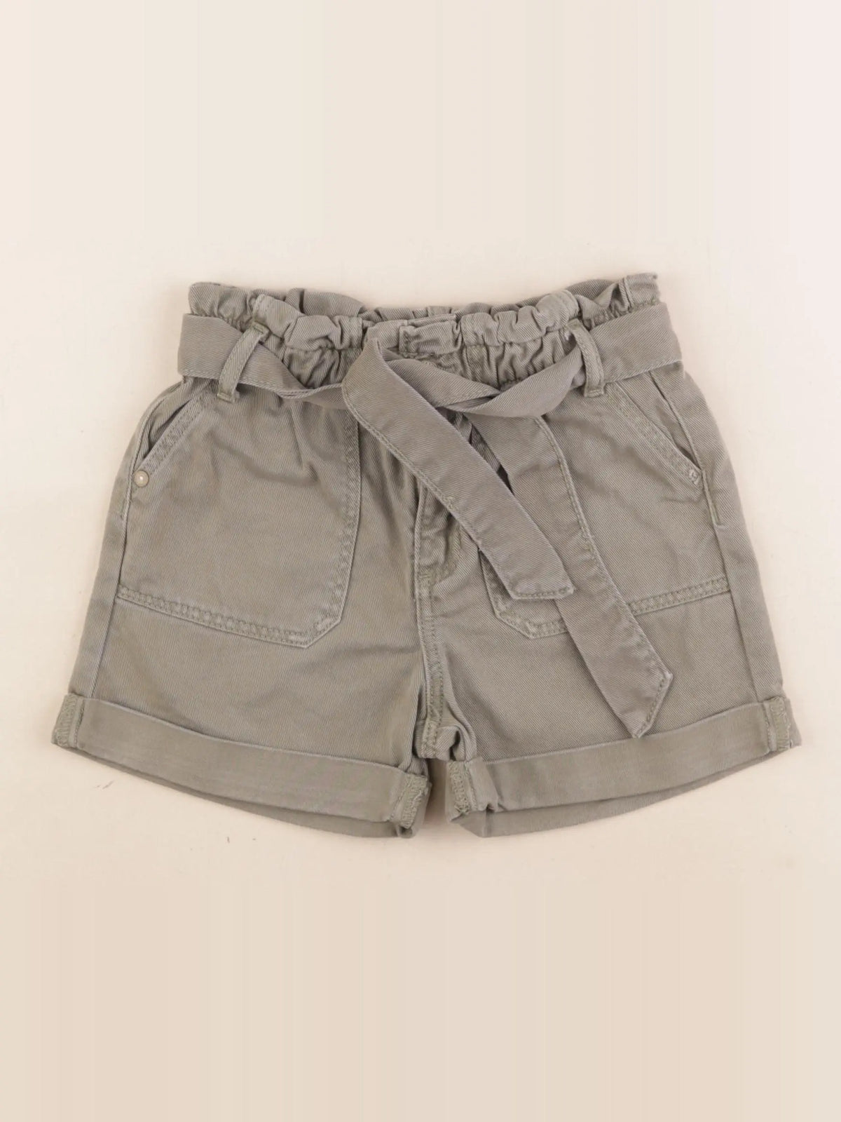 Vertbaudet - short vert - 6 ans