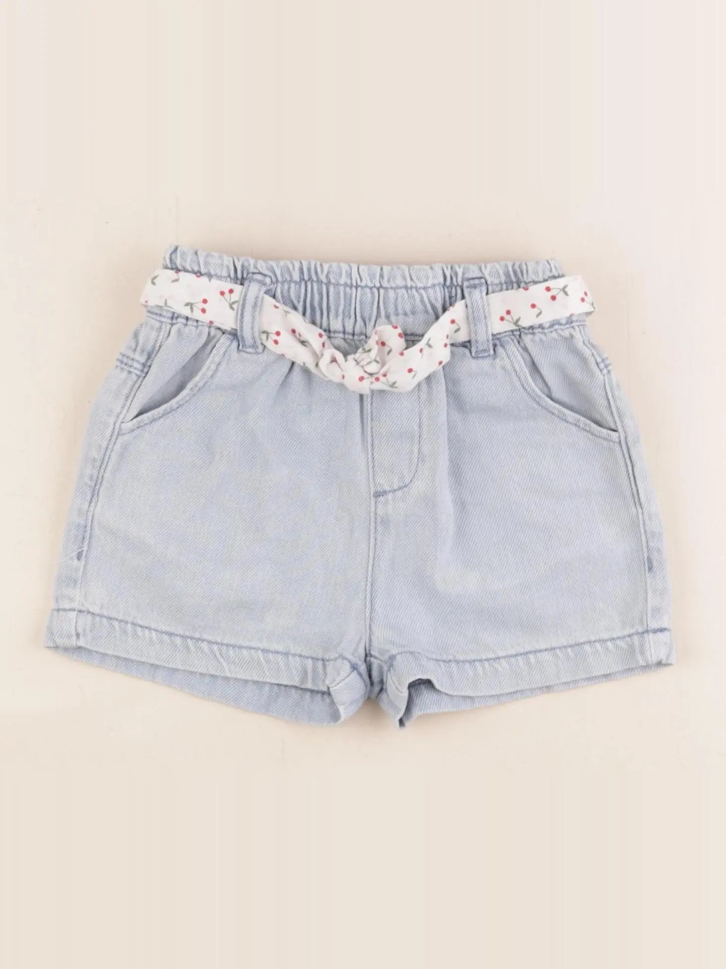 Vertbaudet - short bleu - 24 mois