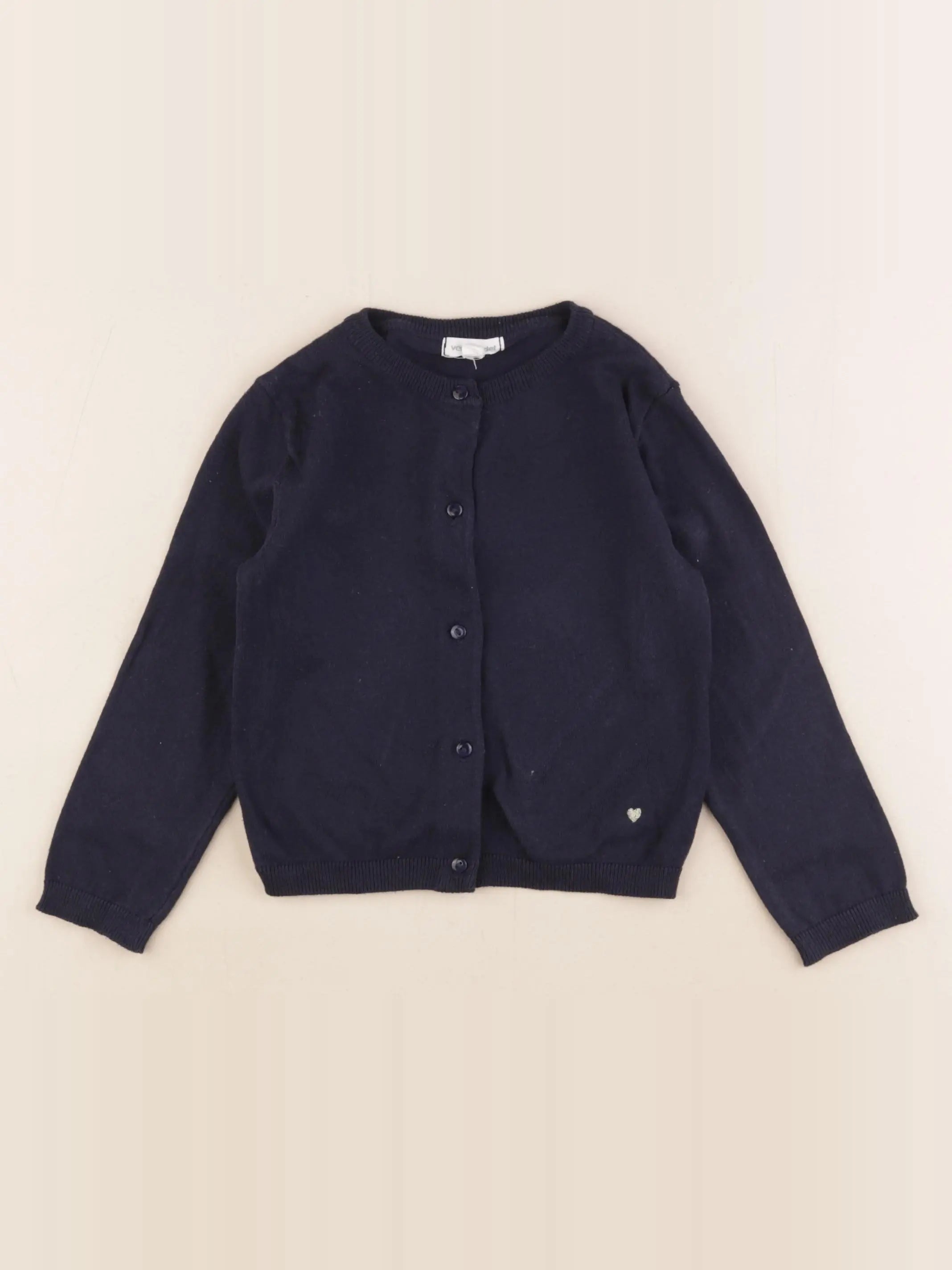 Vertbaudet - gilet bleu - 3 ans