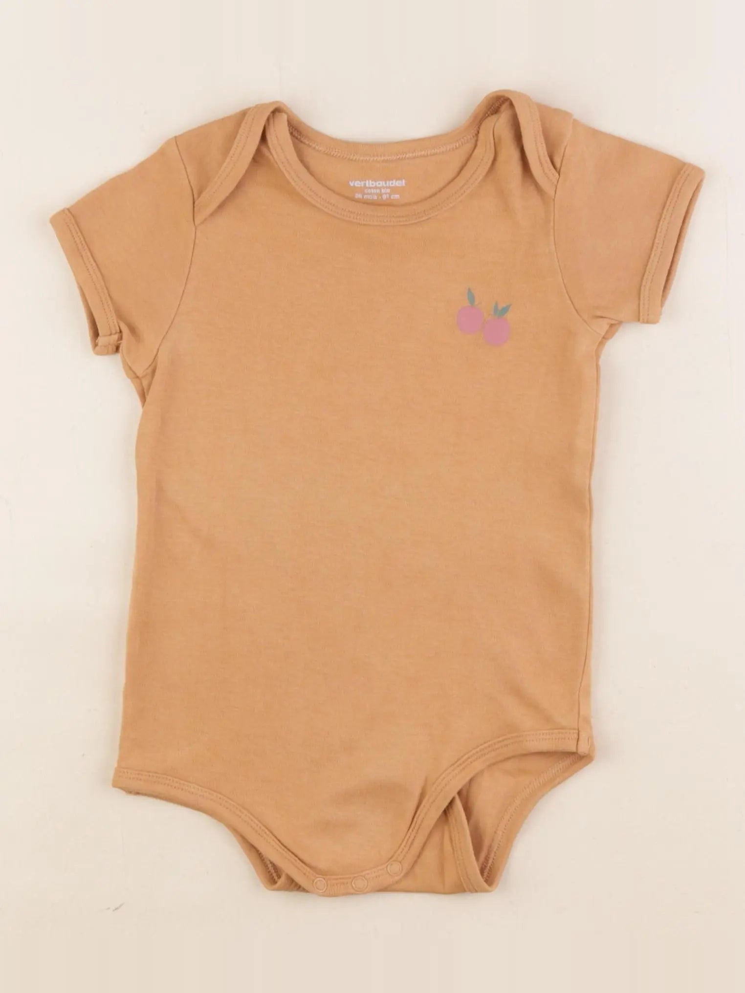 Vertbaudet - body marron - 36 mois