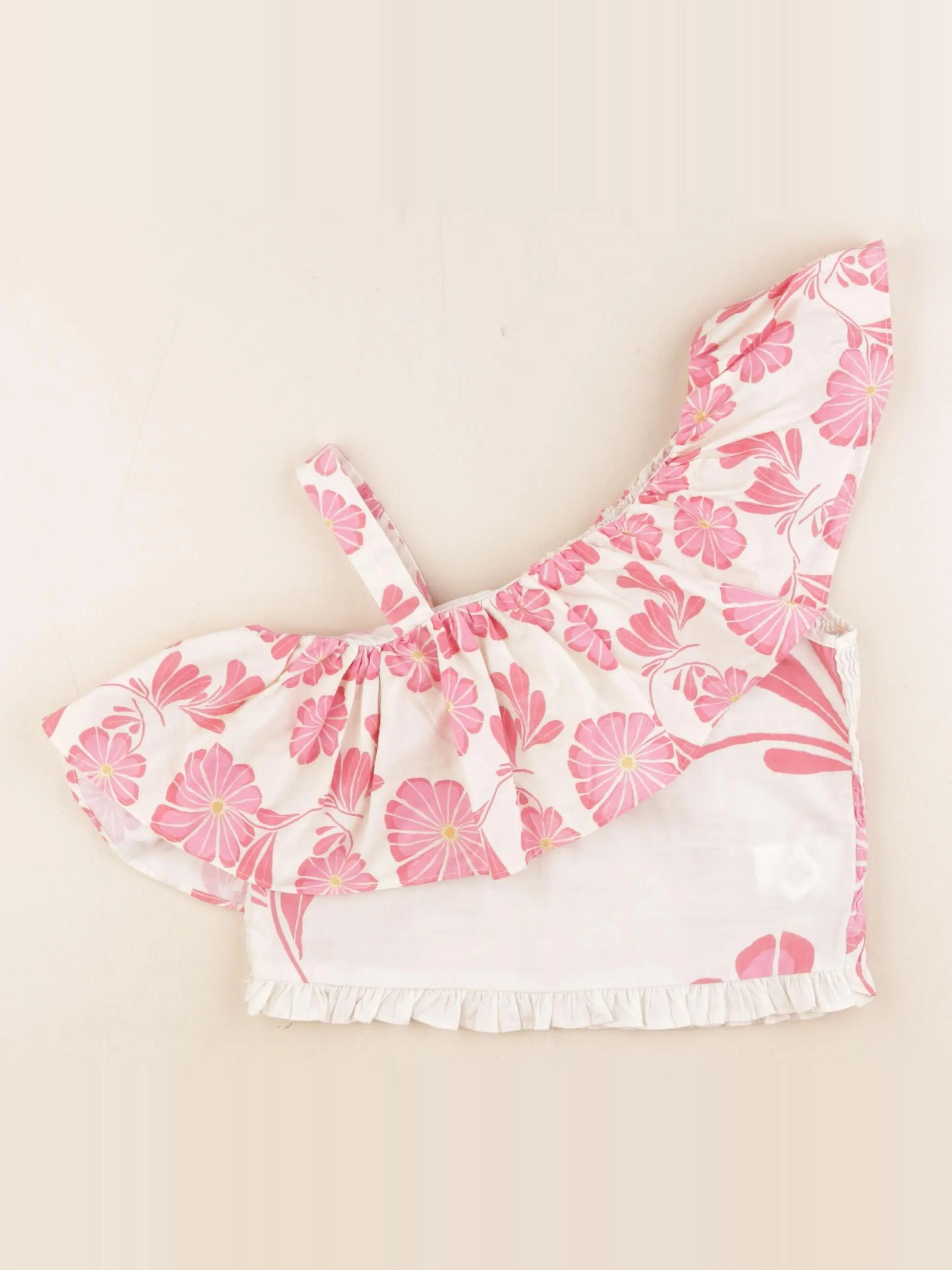 Zara - blouse courte multicolore - 12/13 ans