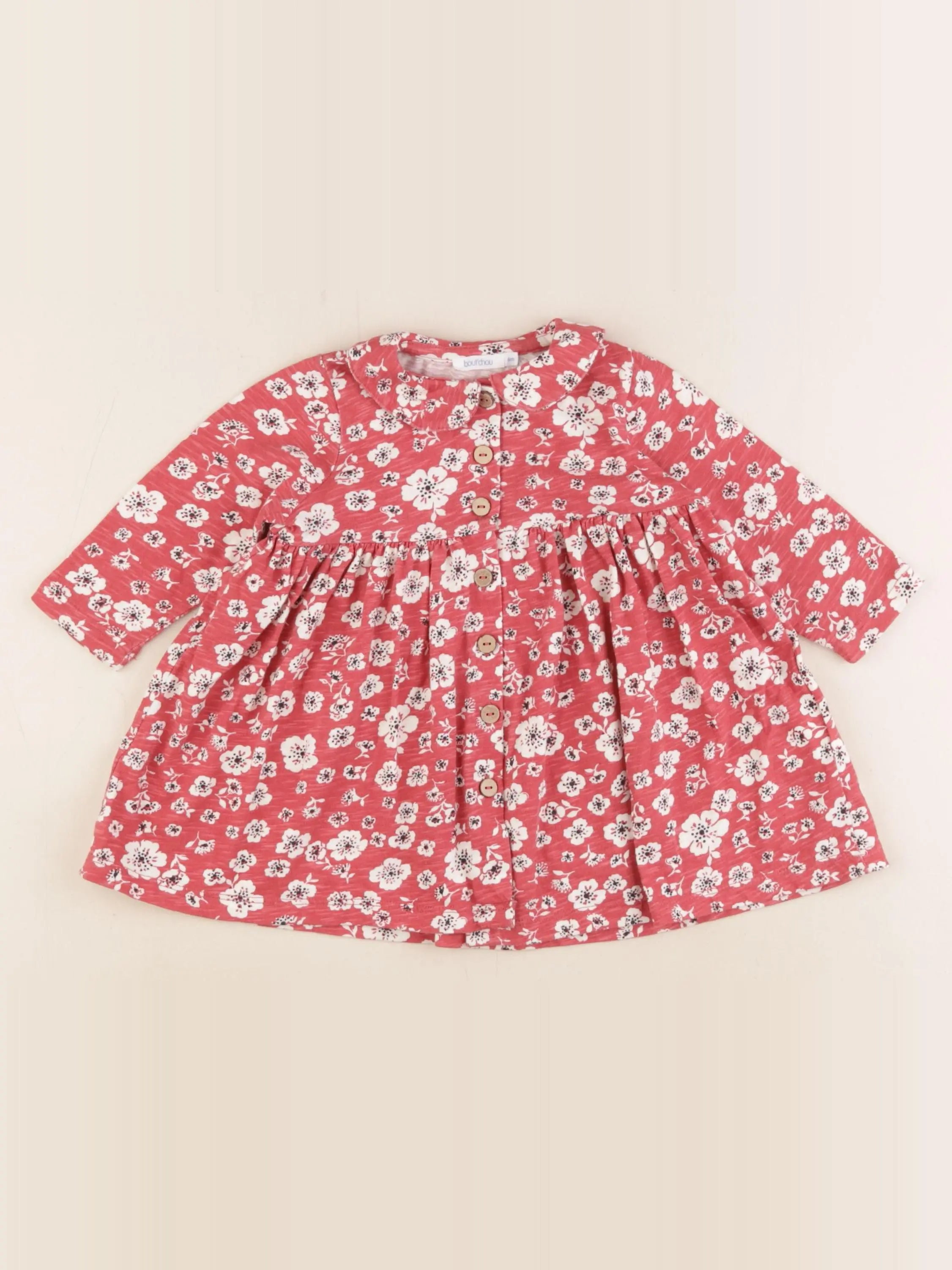 Boutchou - robe rose - 6 mois
