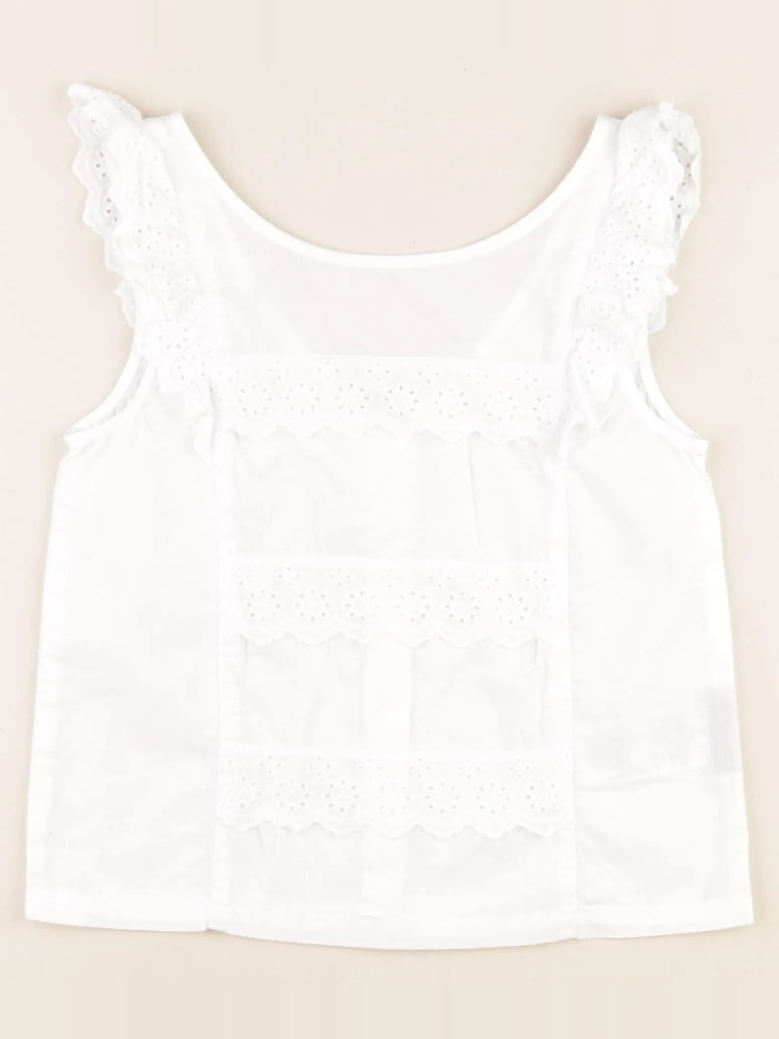 Vertbaudet - blouse blanc - 10 ans