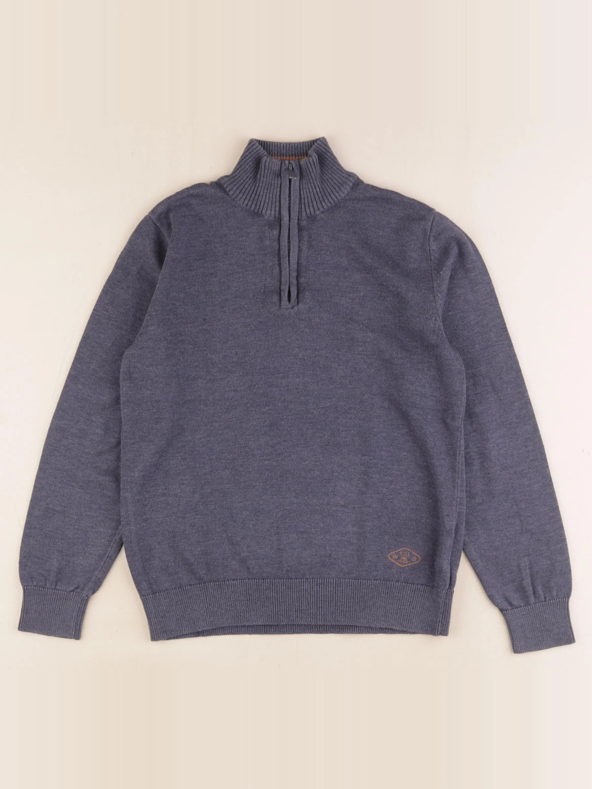 Vertbaudet - pull bleu - 10 ans