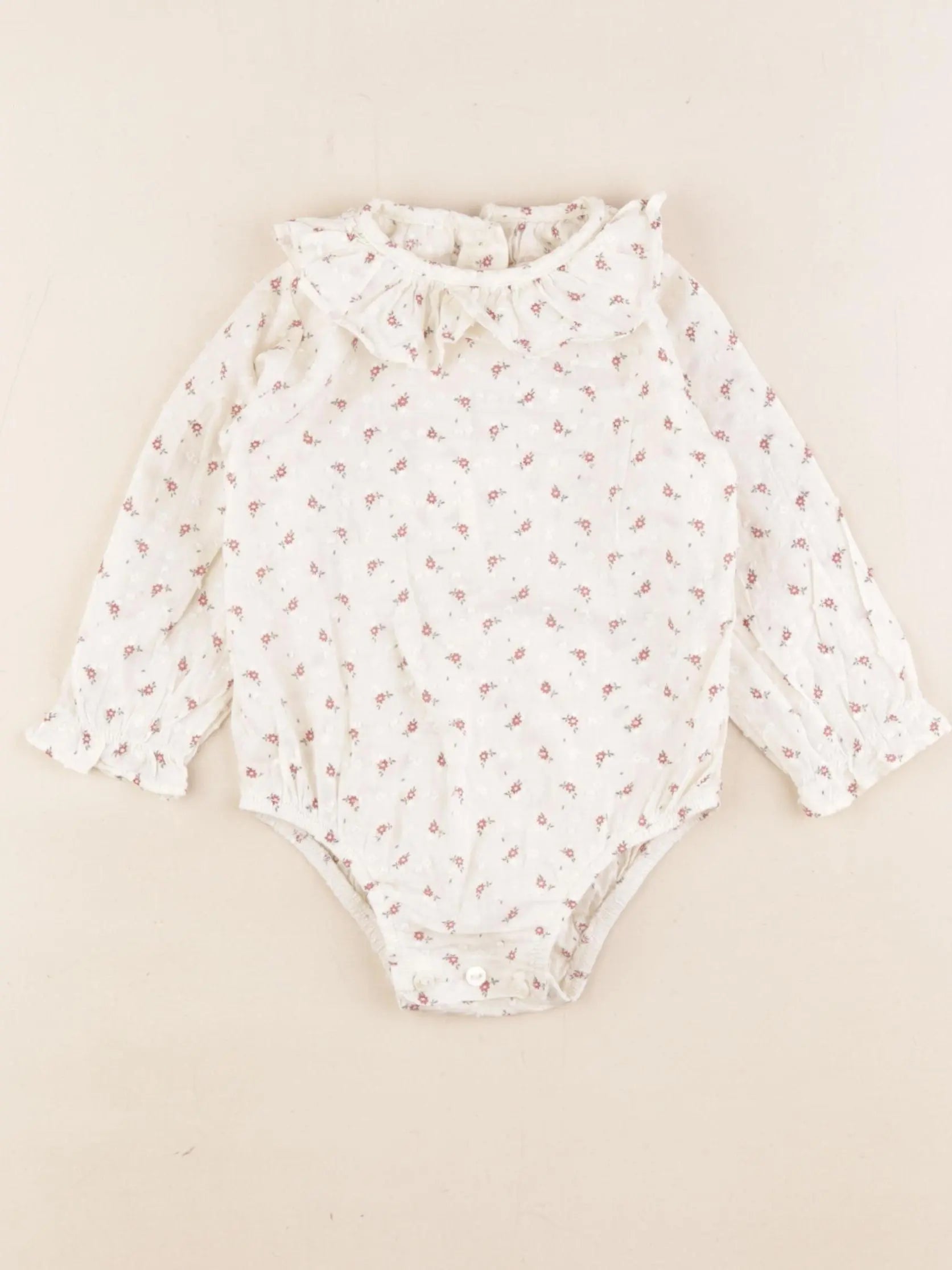Zara - combinaison blanc - 6/9 mois
