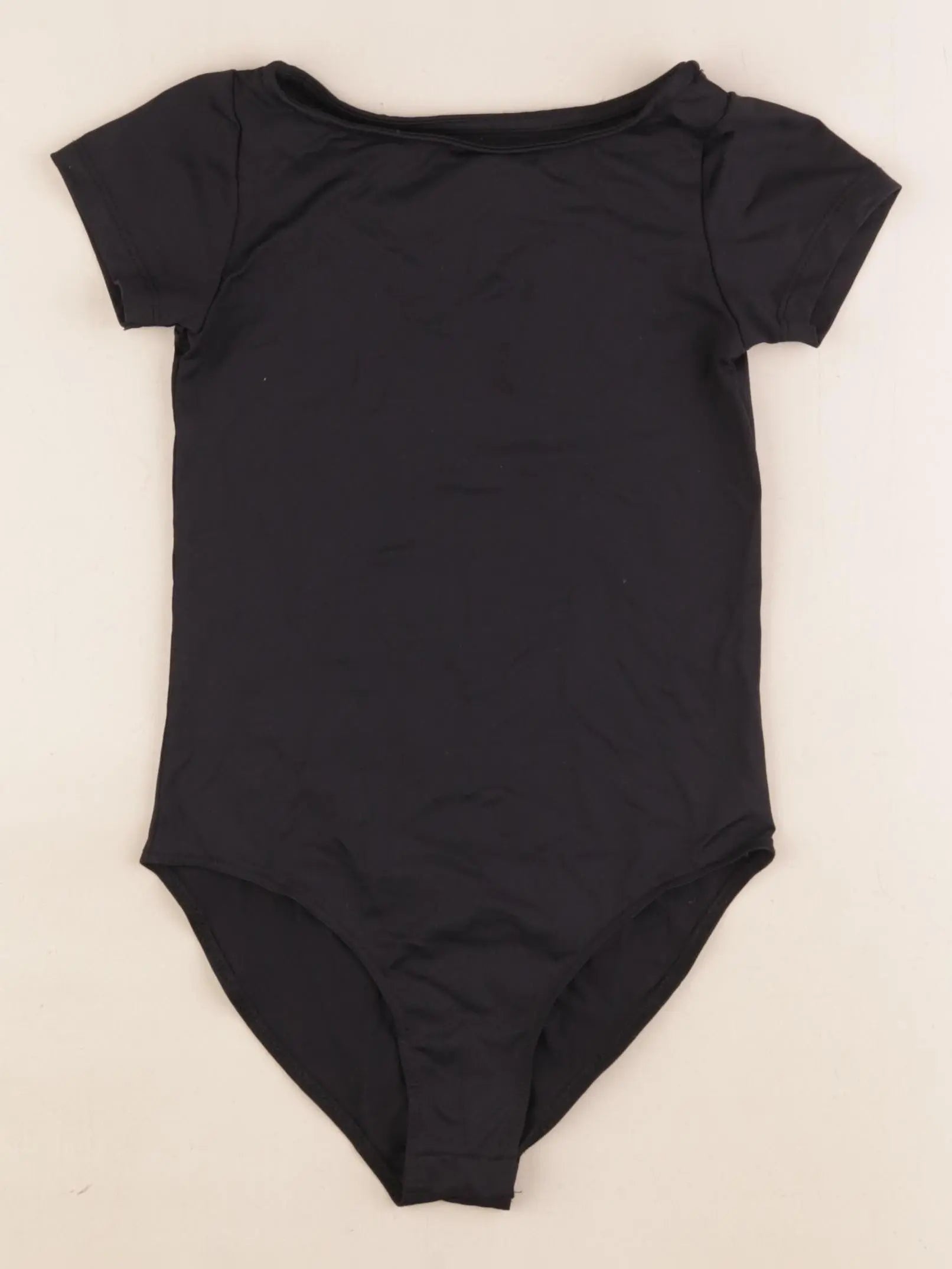 Zara - body tee-shirt noir - 6/7 ans