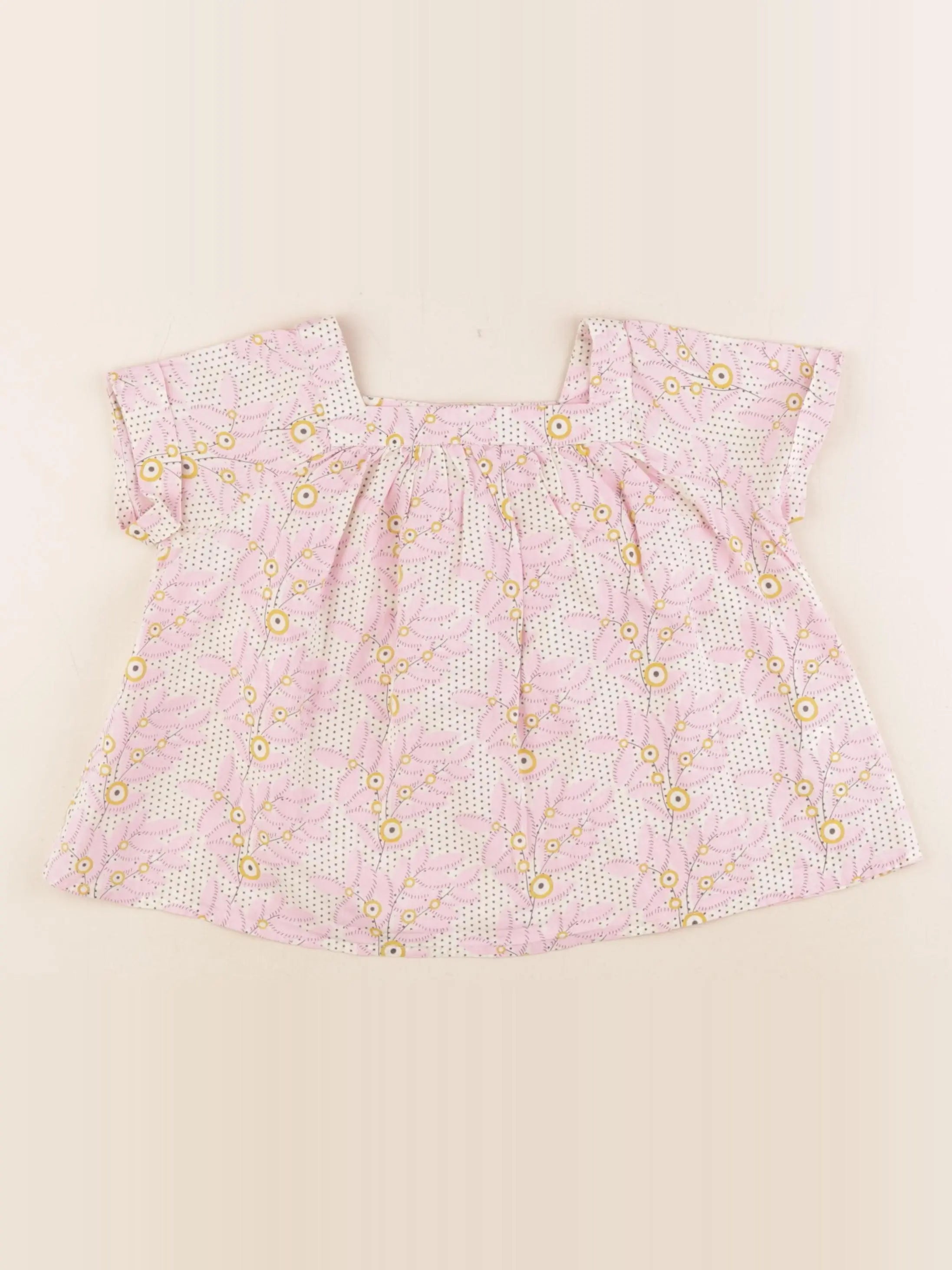 Bonton - blouse rose - 4 ans