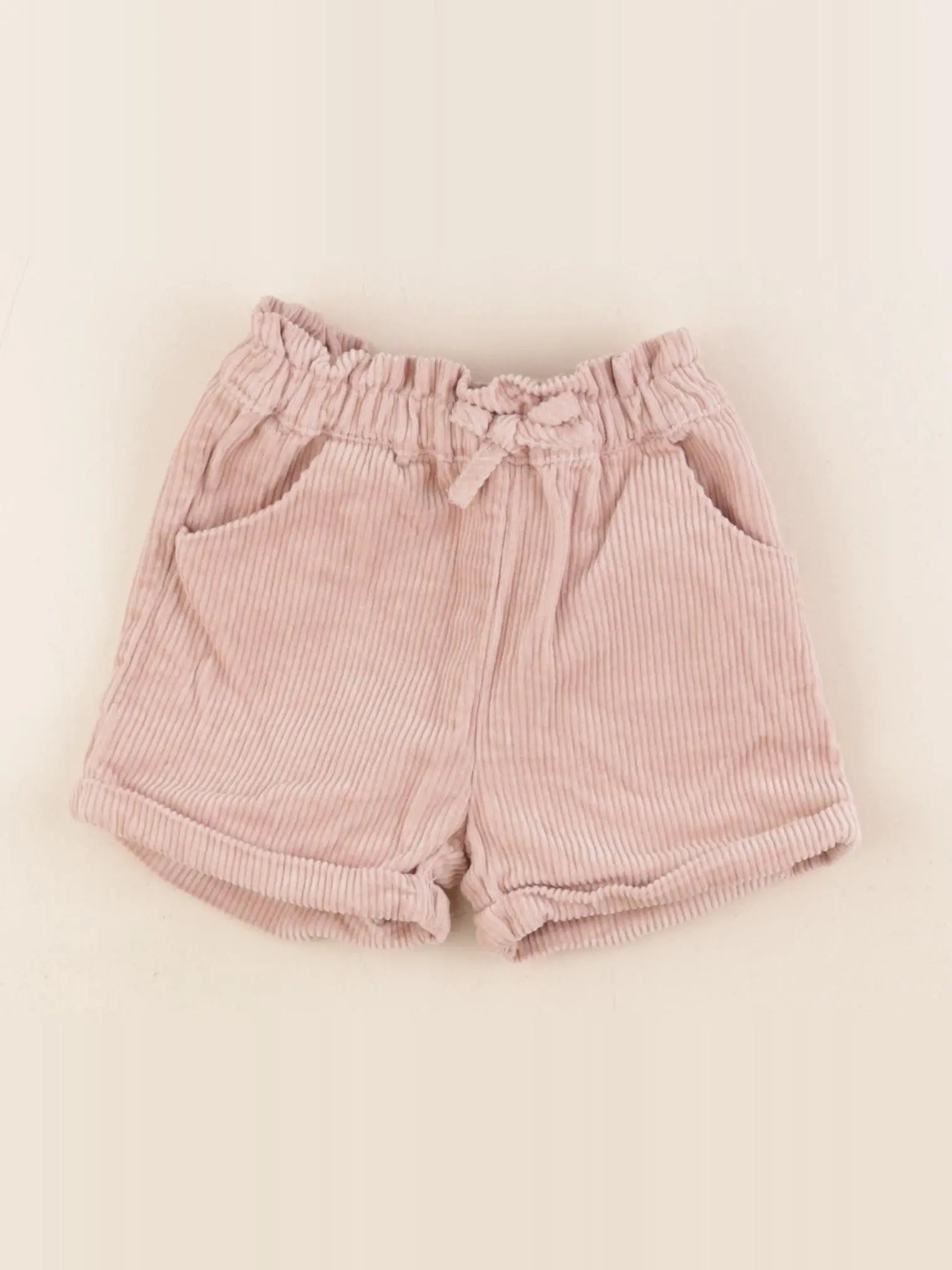 Vertbaudet - short rose - 24 mois