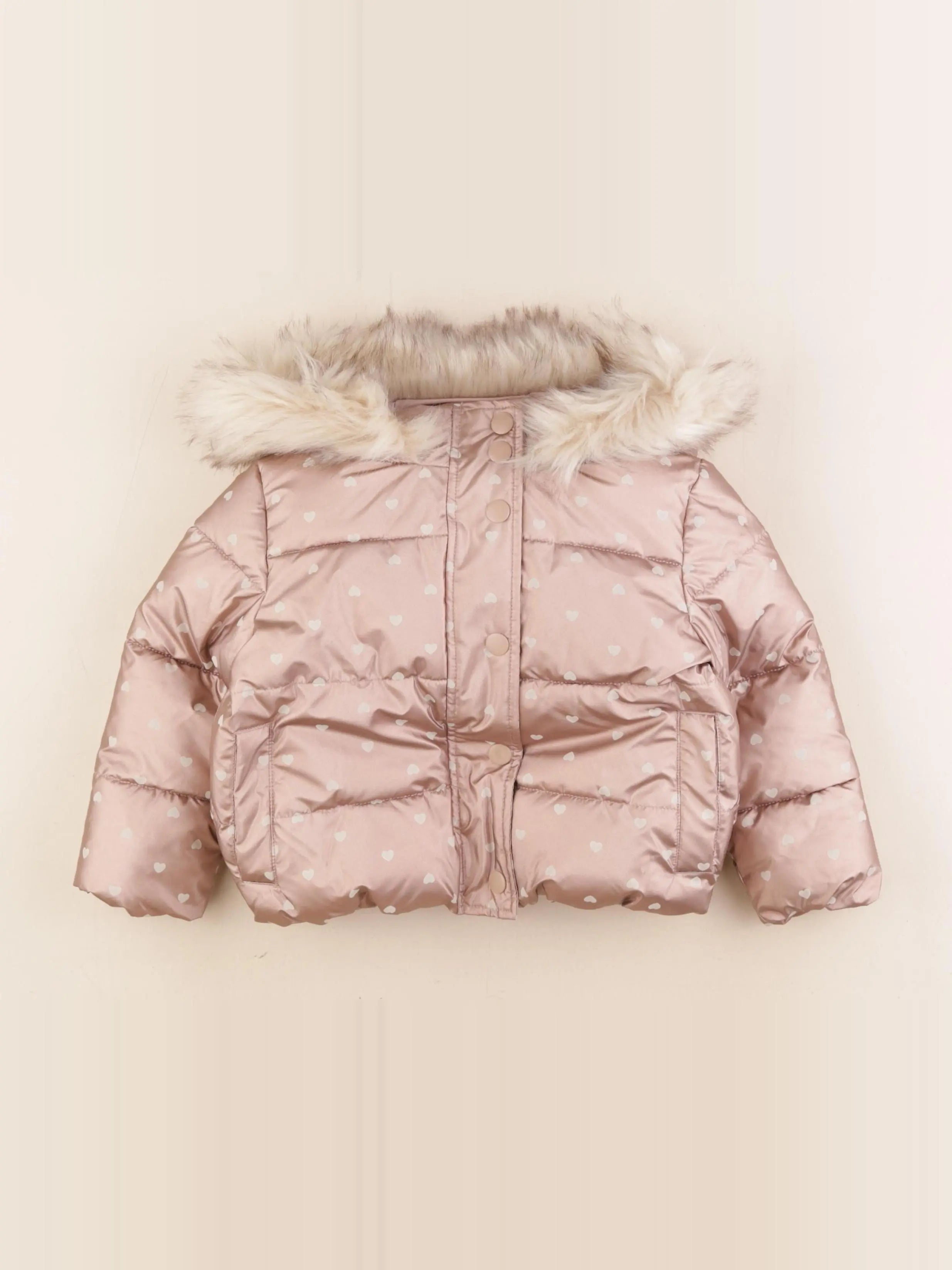Vertbaudet - doudoune rose - 2 ans