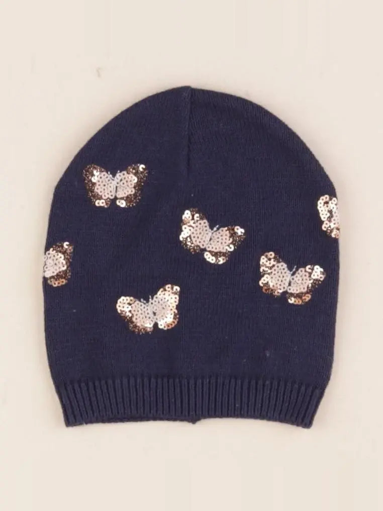 Vertbaudet - bonnet bleu - 2/3 ans
