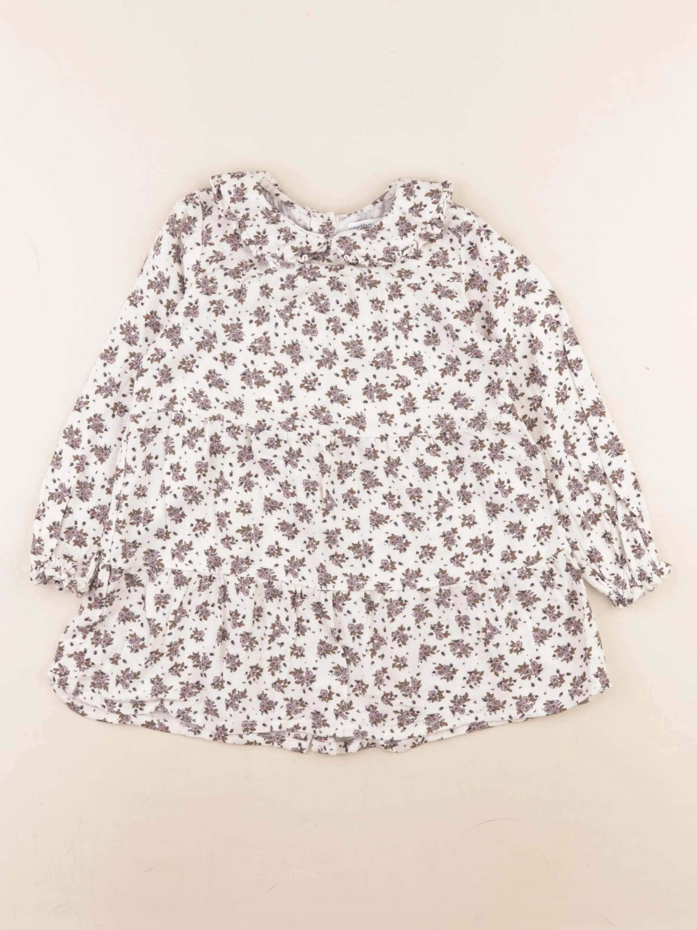 Vertbaudet - robe blanc - 3 ans
