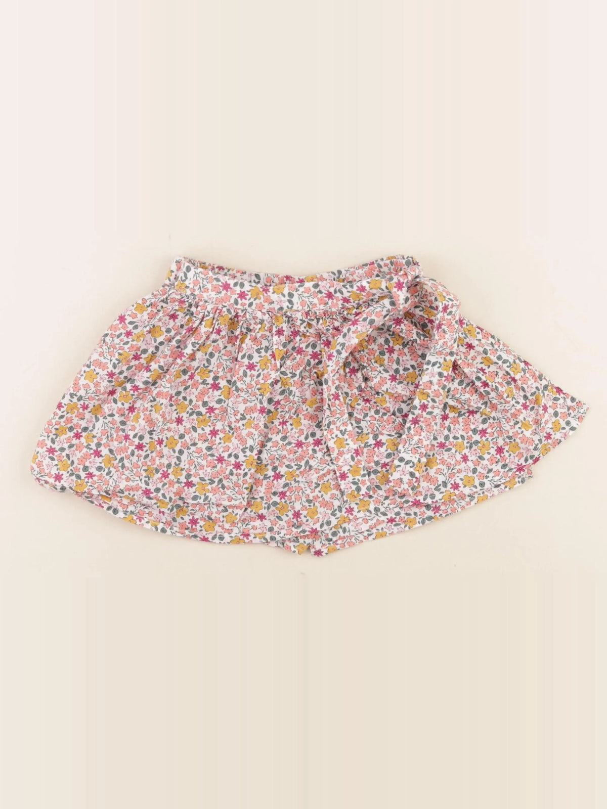Vertbaudet - jupe short multicolore - 3 ans