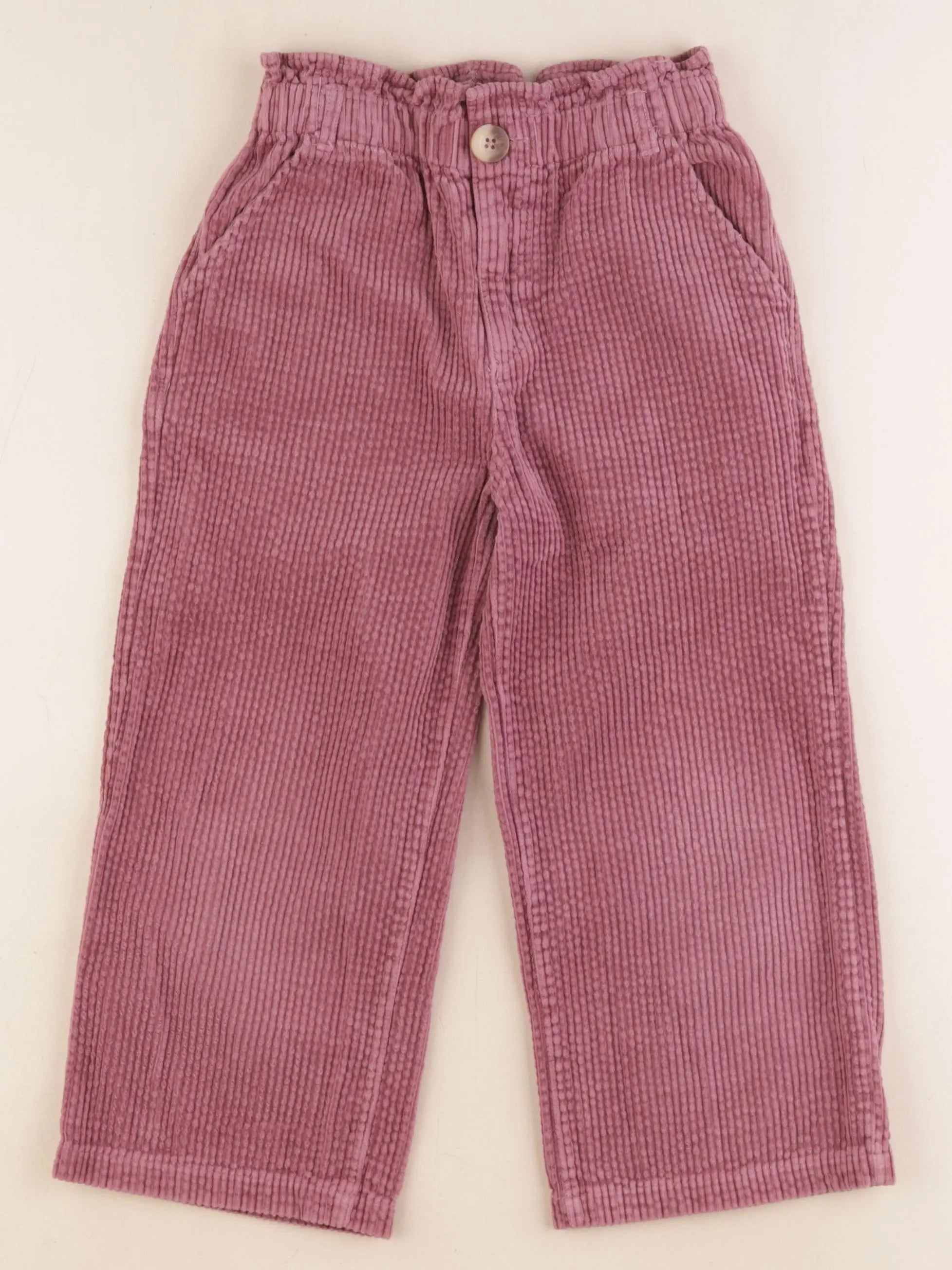 Vertbaudet - pantalon rose - 6 ans