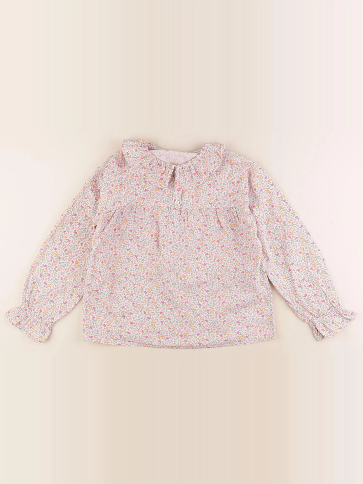 Vertbaudet - blouse multicolore - 9 ans