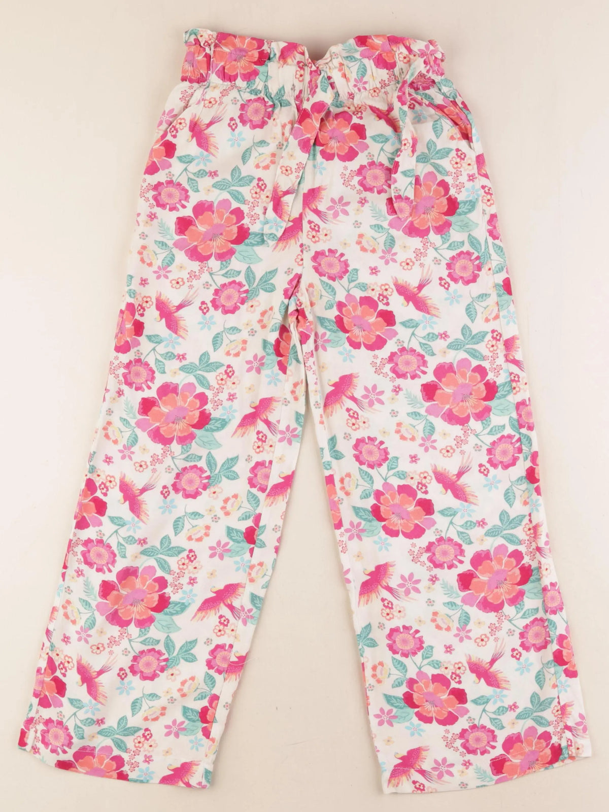 Vertbaudet - pantalon multicolore - 9 ans