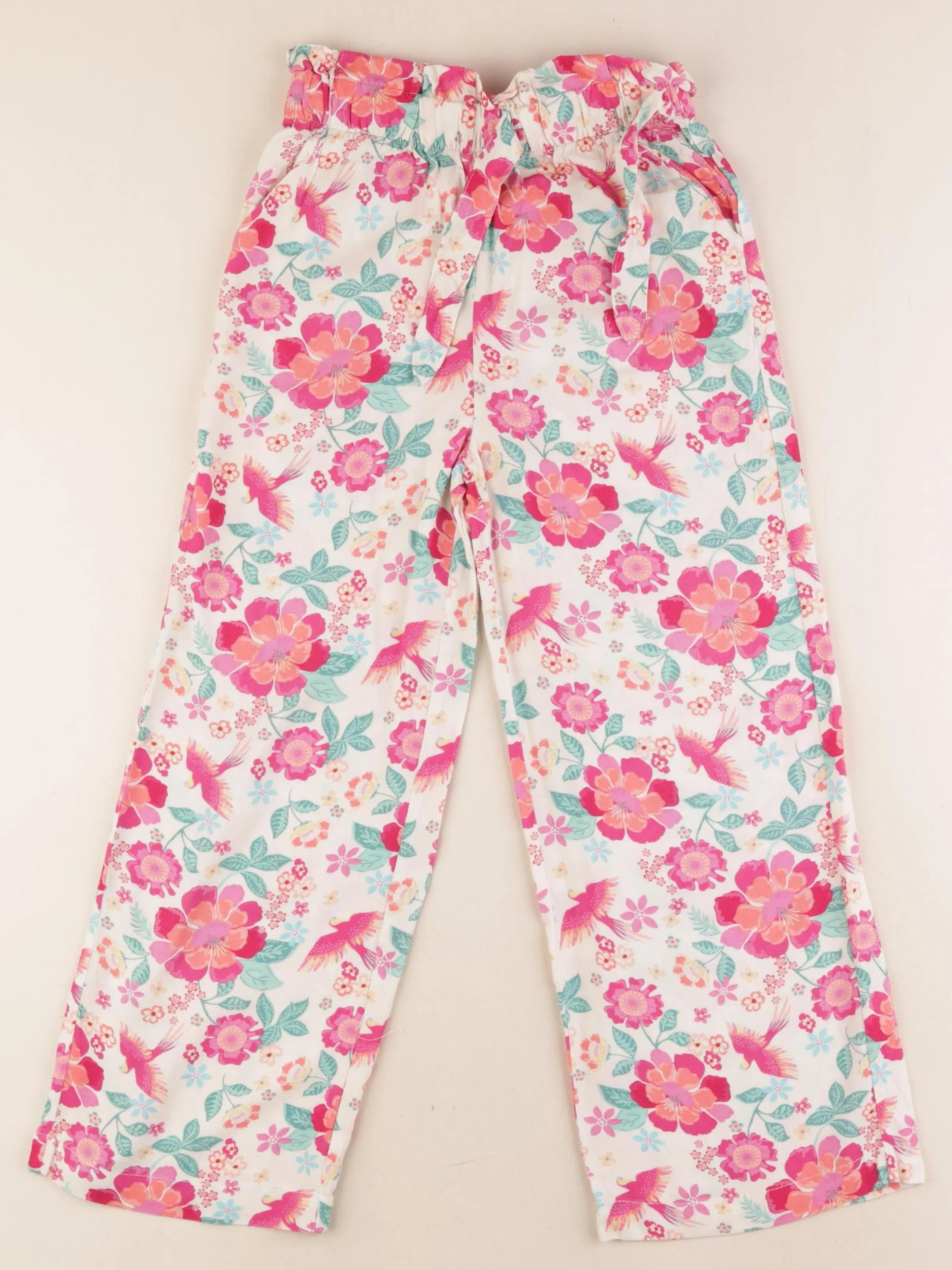 Vertbaudet - pantalon multicolore - 9 ans