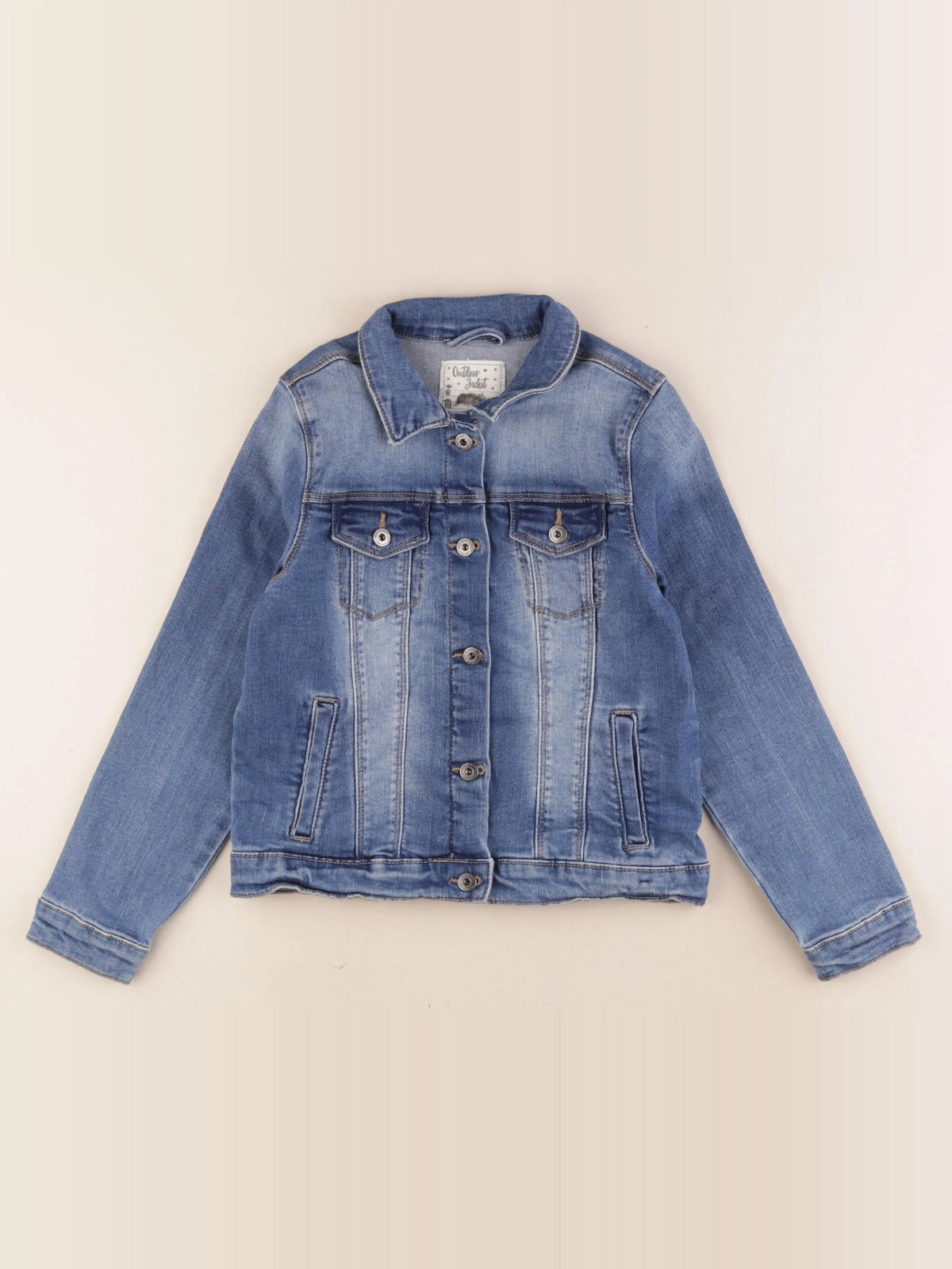 Vertbaudet - veste bleu - 8 ans