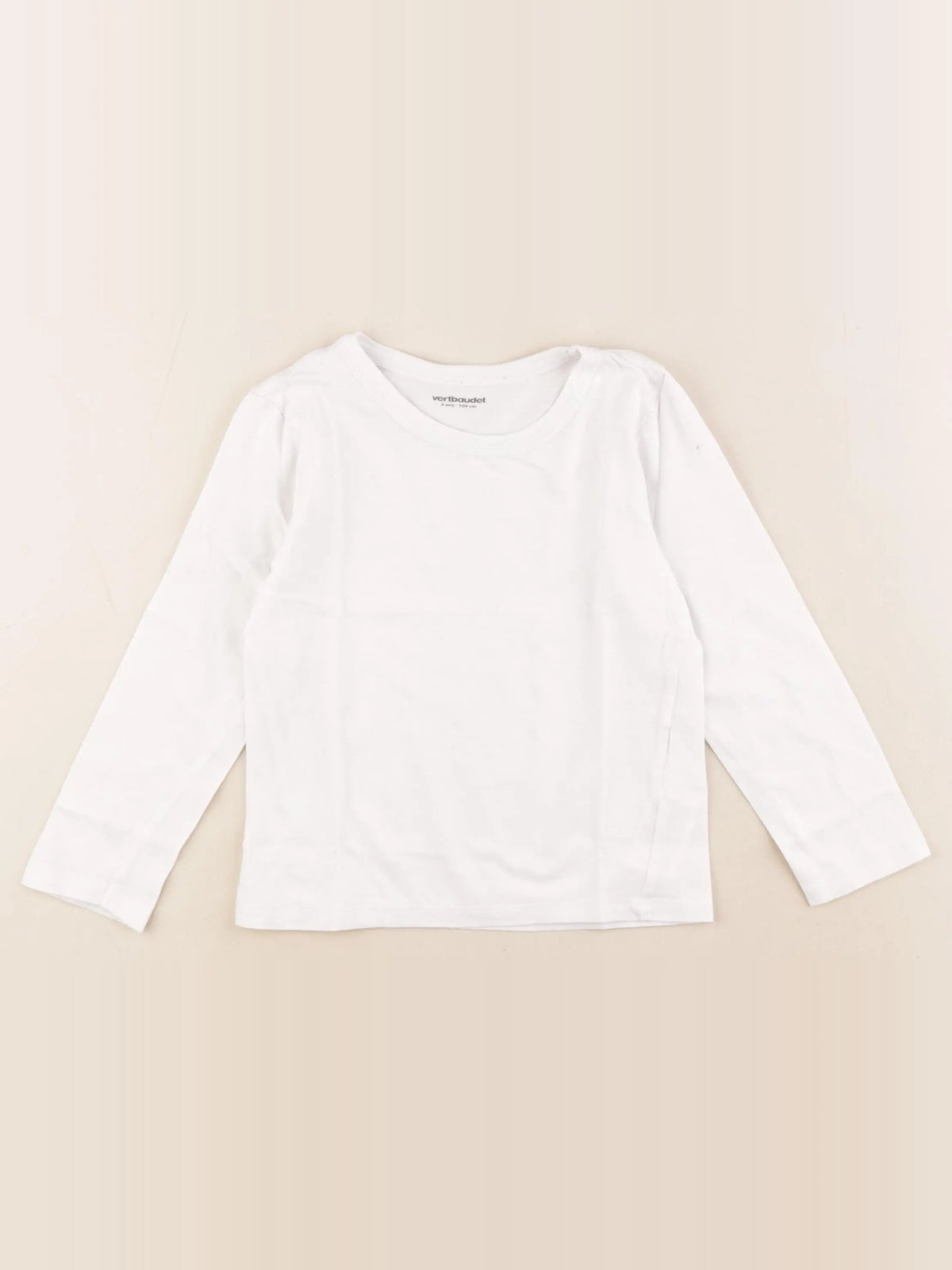 Vertbaudet - maillot de corps blanc - 4 ans