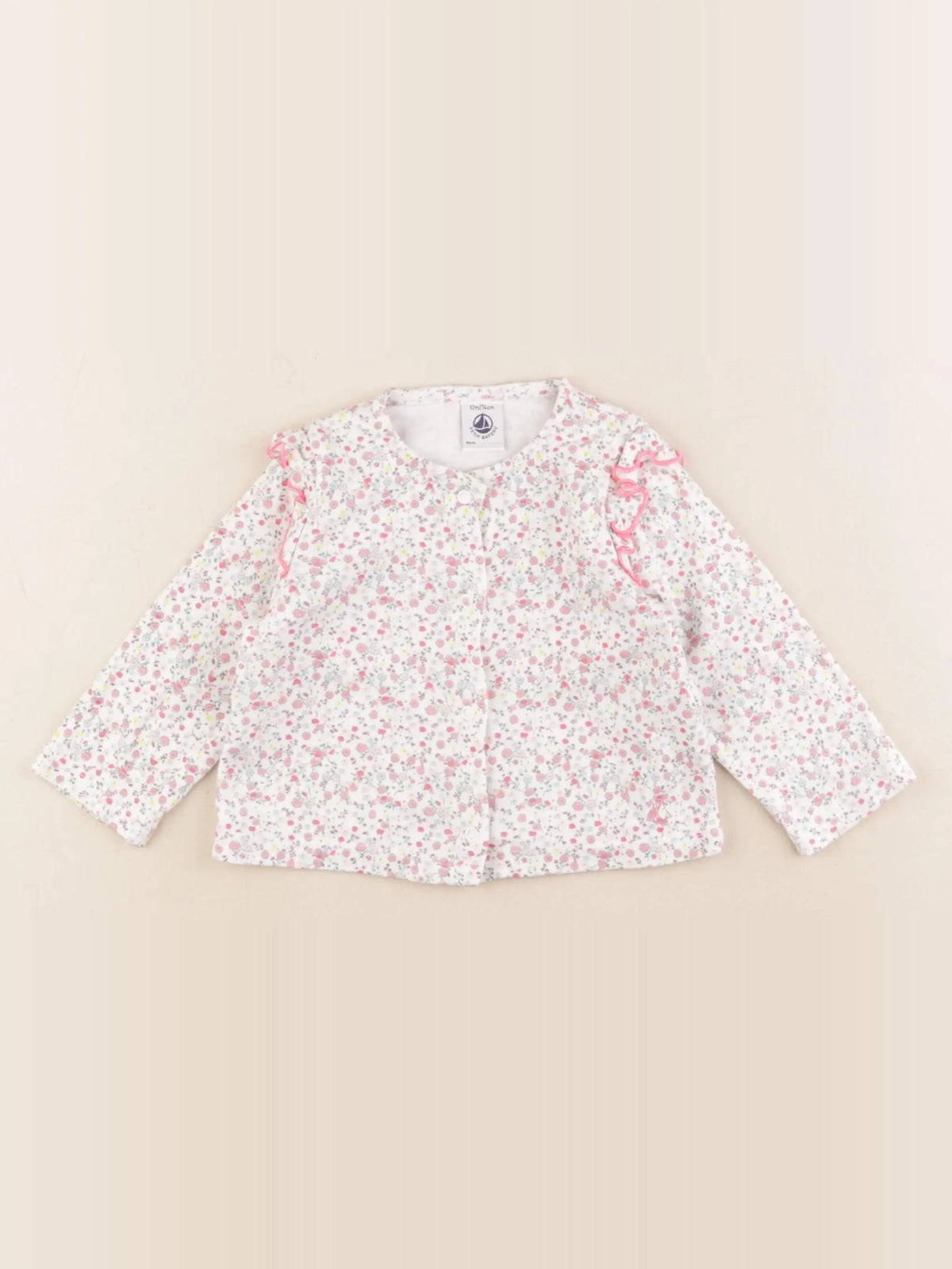 Petit Bateau - tee-shirt multicolore - 12 mois