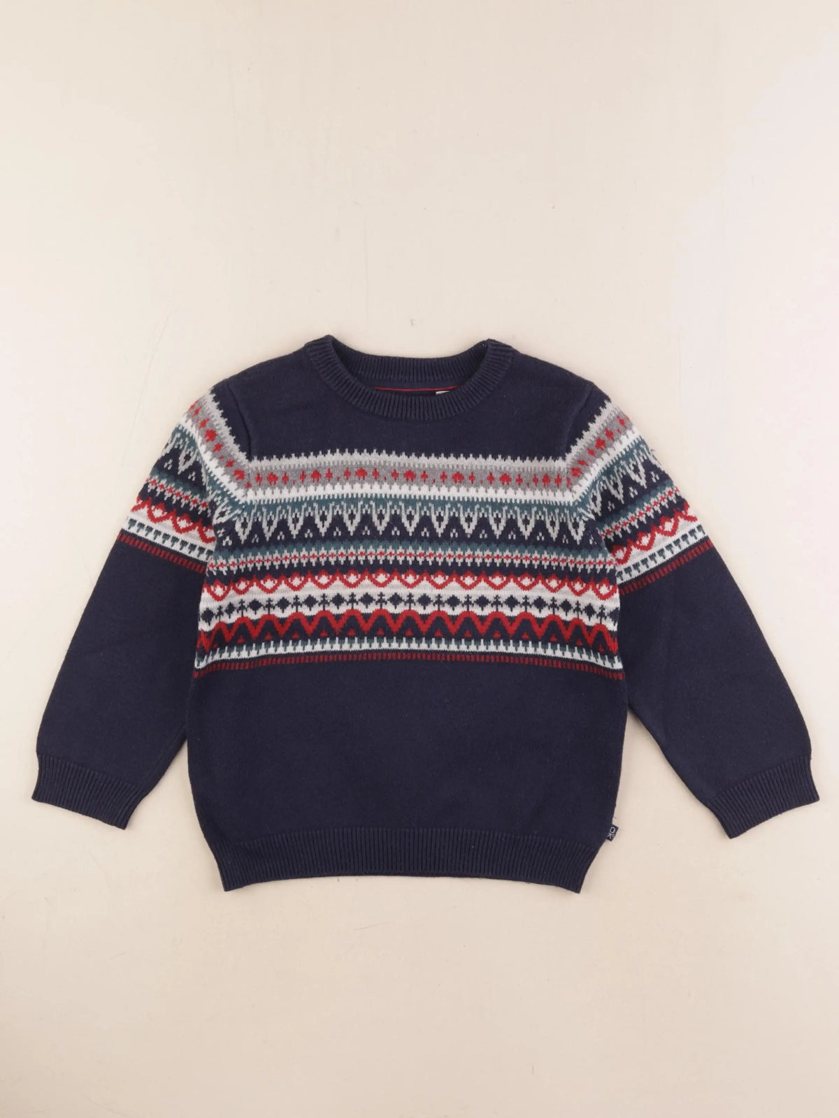 Okaidi - pull bleu - 3 ans