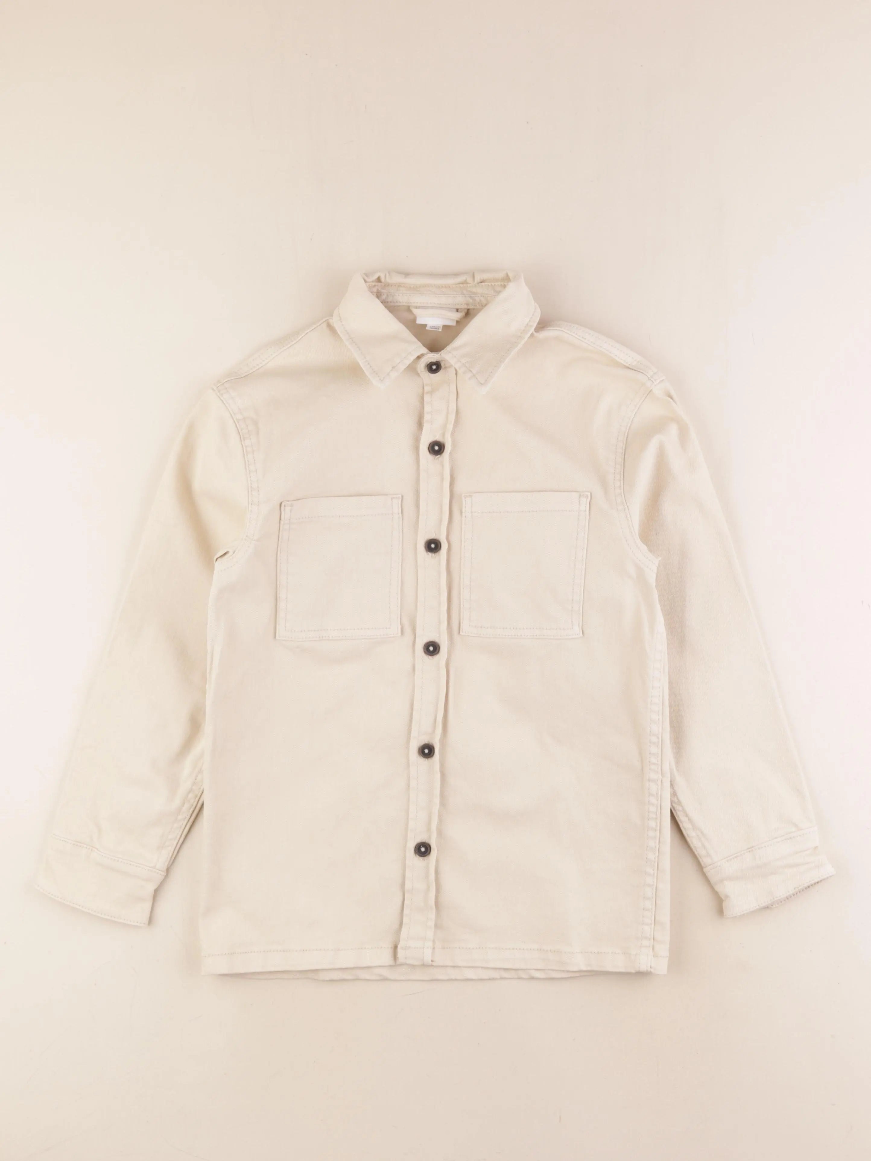 Vertbaudet - veste imprimé au dos marron - 10 ans