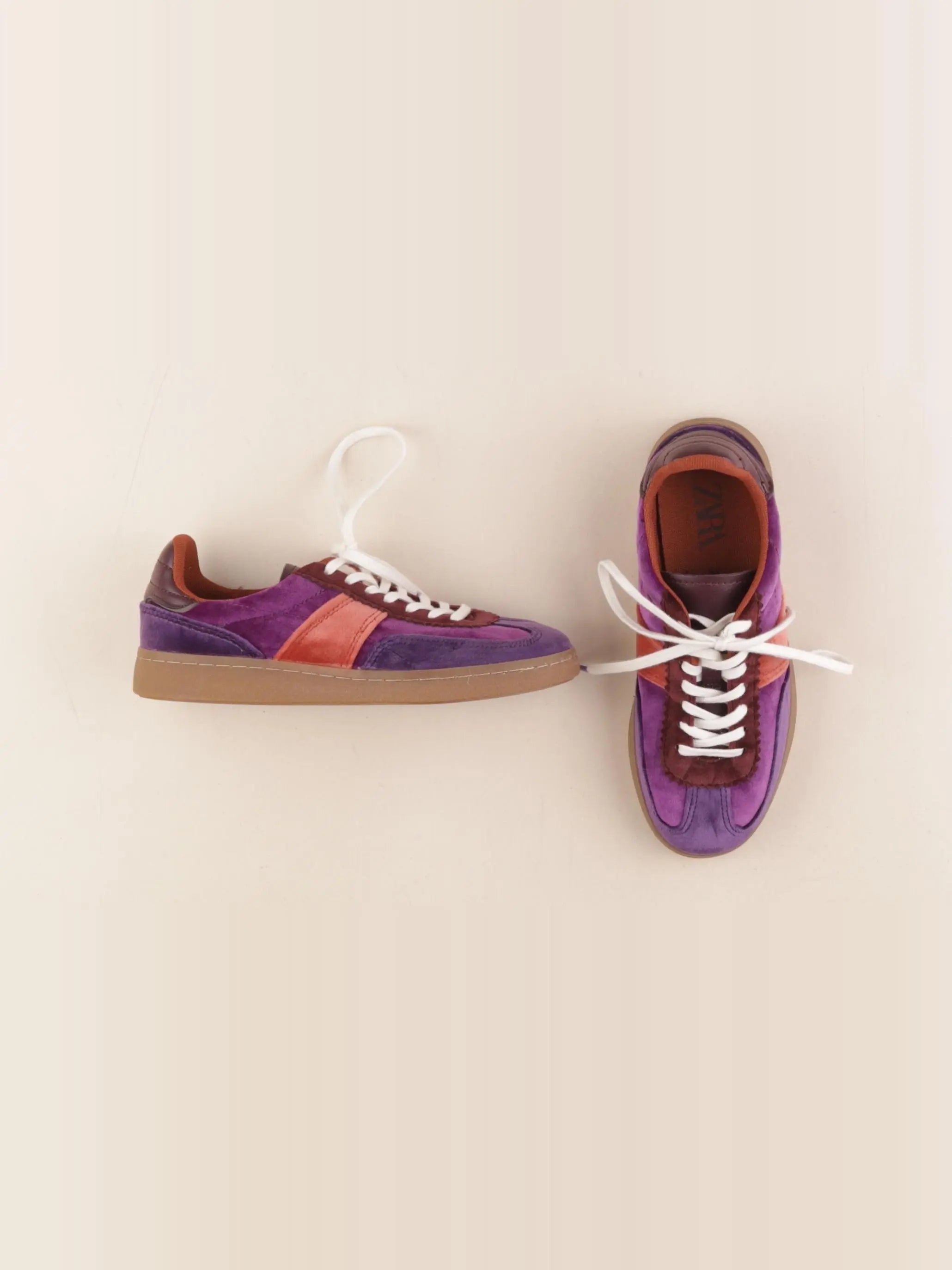 Zara - baskets violet - pointure 35