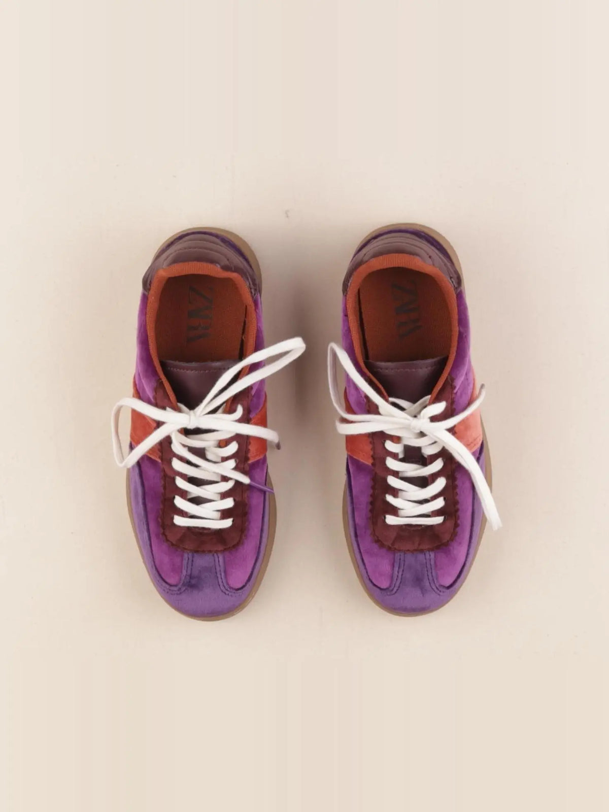 Zara - baskets violet - pointure 35