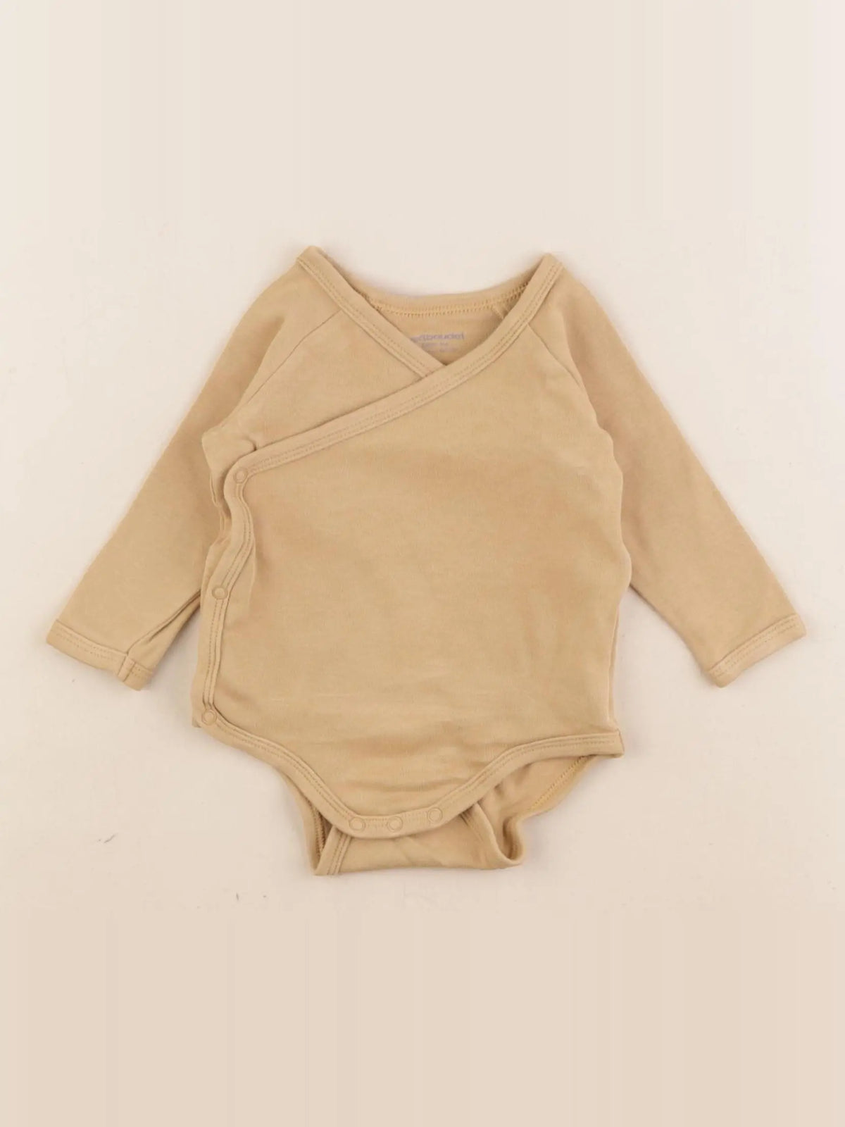 Vertbaudet - body marron - 6 mois
