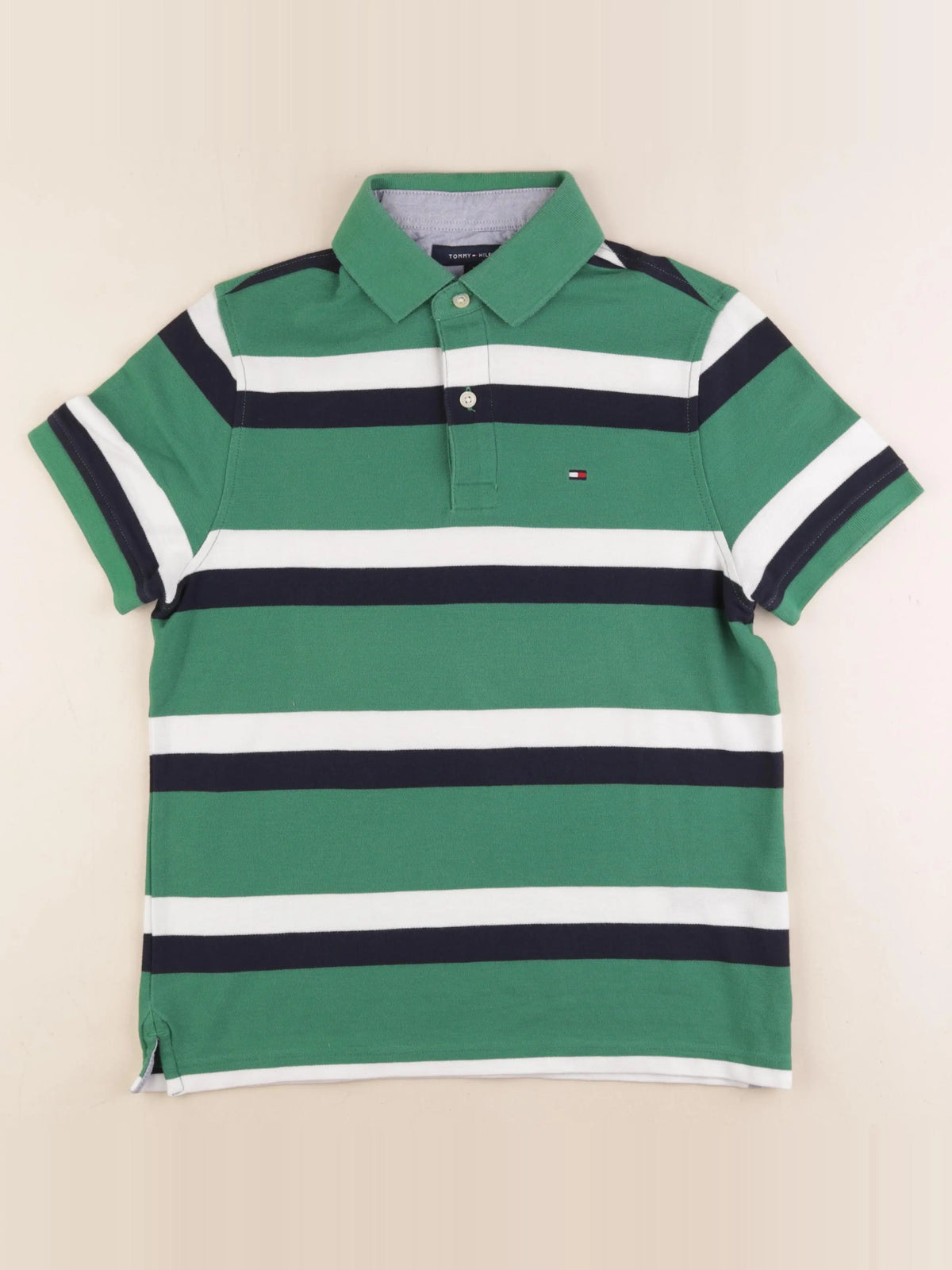 Tommy Hilfiger - polo vert - 12 ans