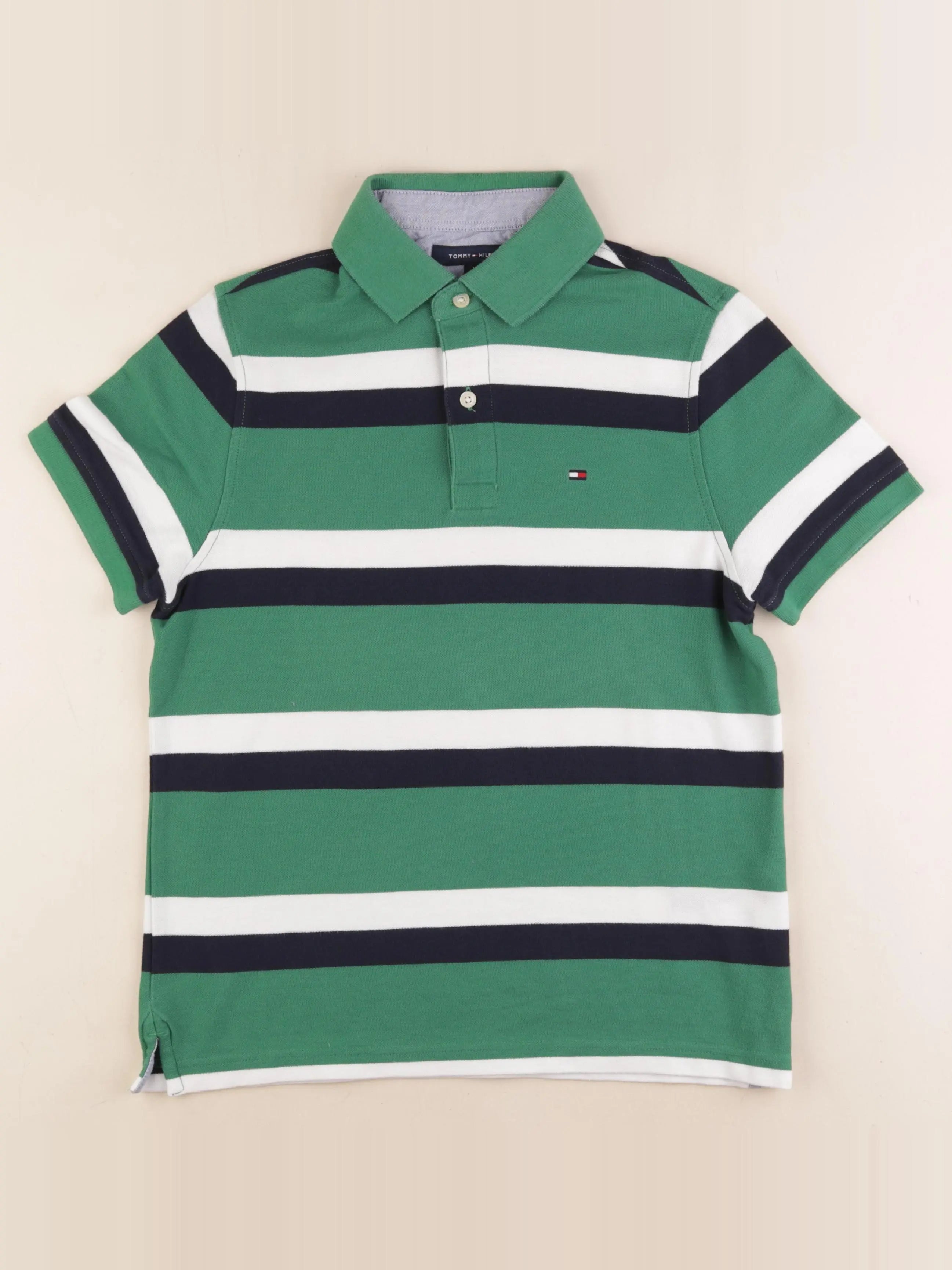 Tommy Hilfiger - polo vert - 12 ans