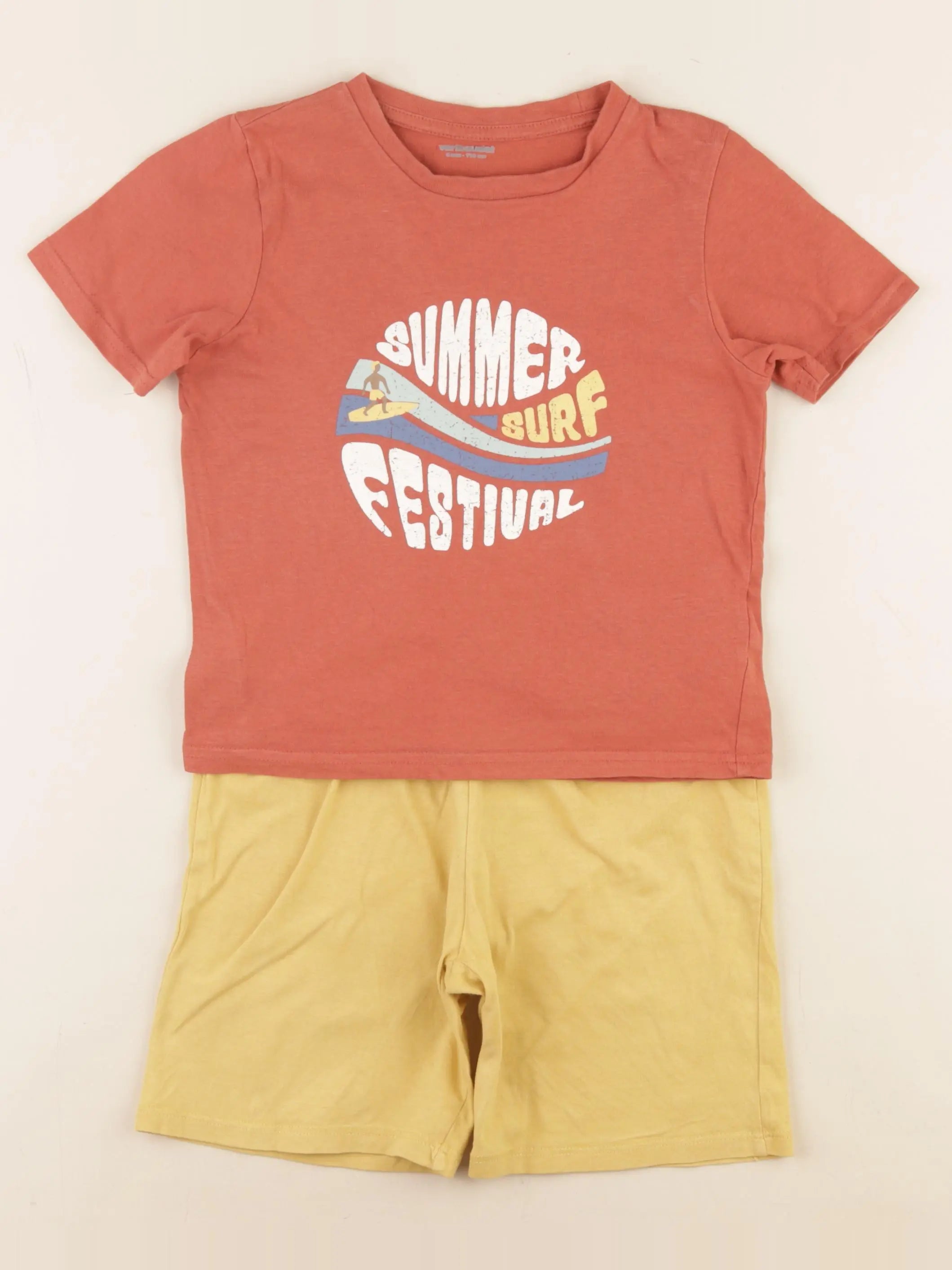 Vertbaudet - pyjama coton multicolore - 6 ans