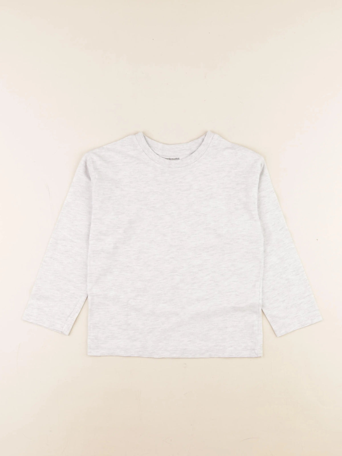 Vertbaudet - tee-shirt gris - 6 ans