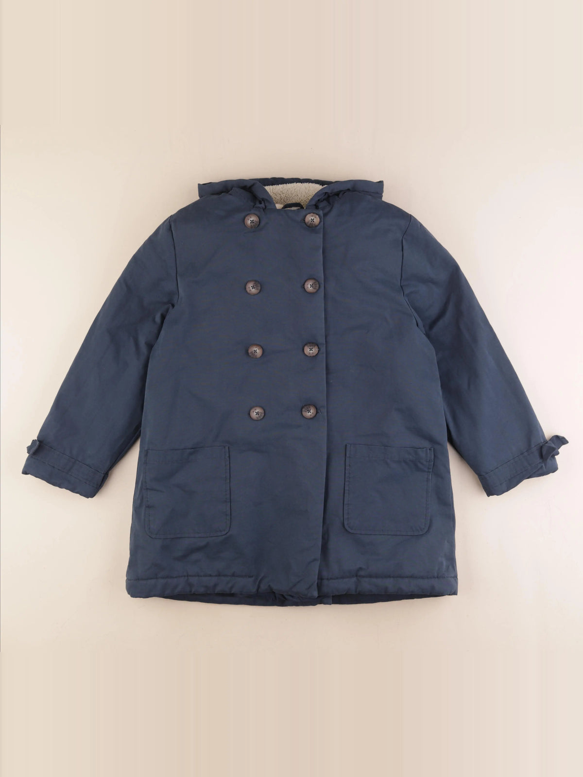 Vertbaudet - parka bleu - 12 ans