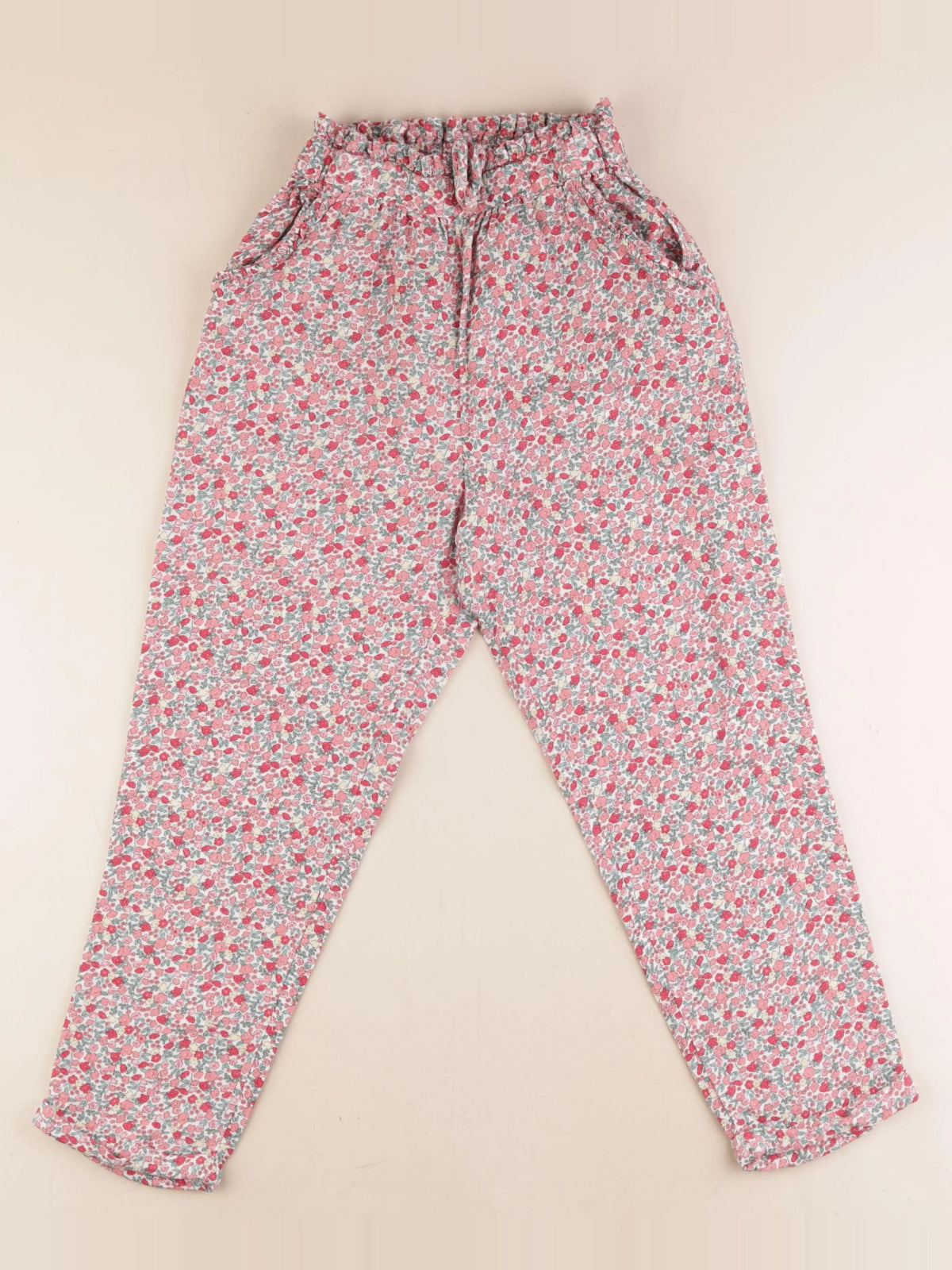 Vertbaudet - pantalon multicolore - 12 ans