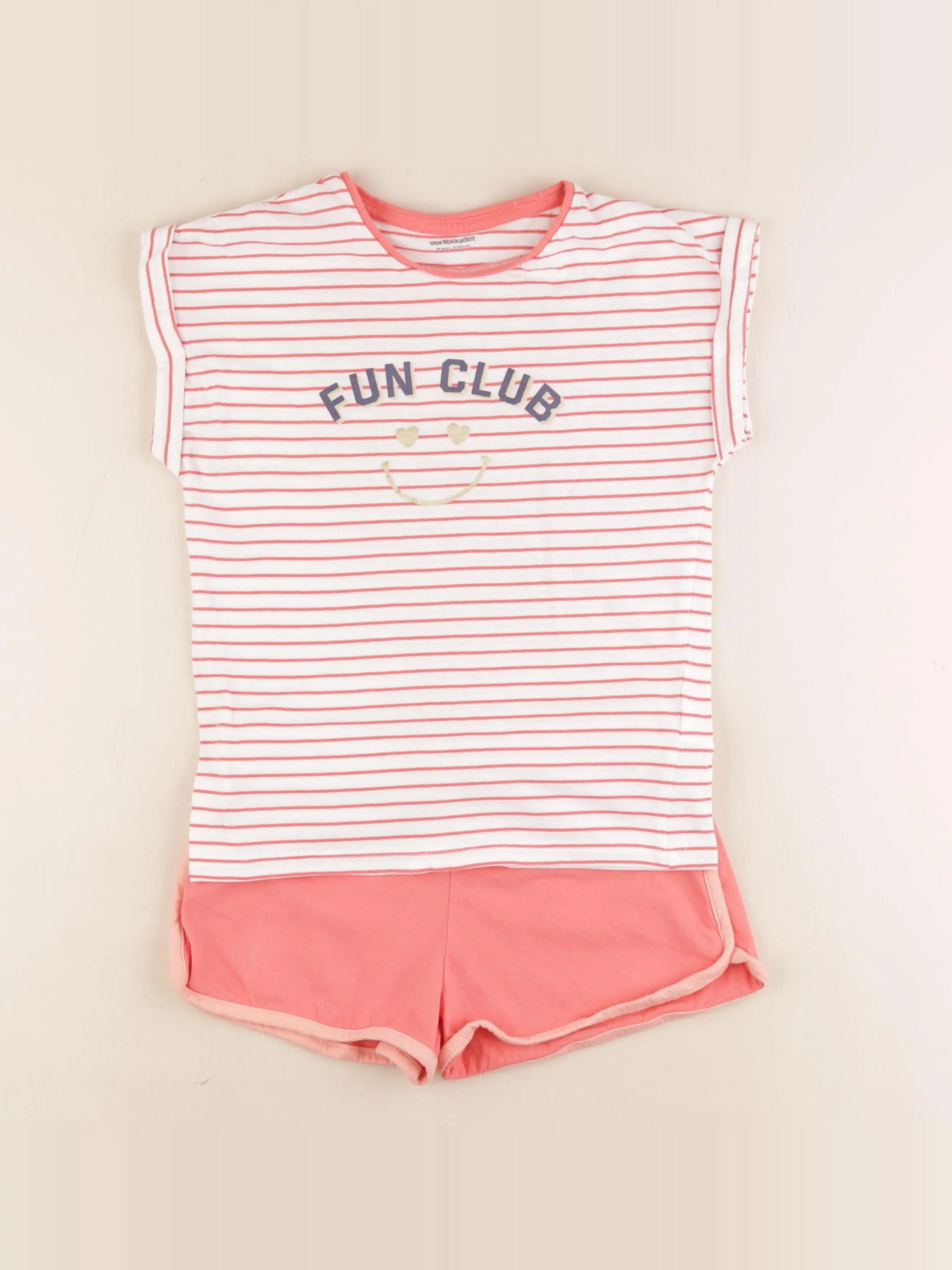 Vertbaudet - ensemble multicolore - 8 ans