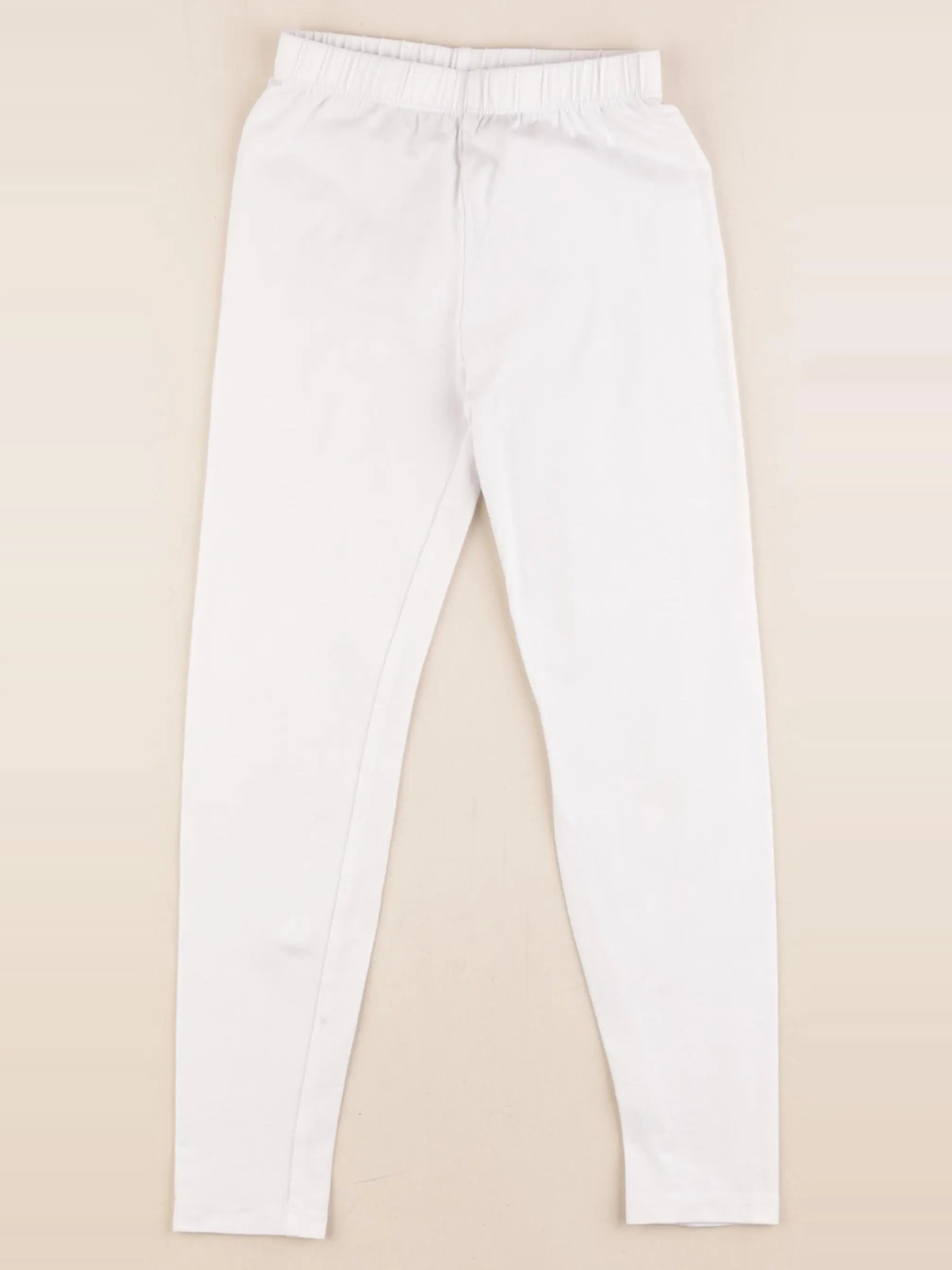 Vertbaudet - legging blanc - 7 ans