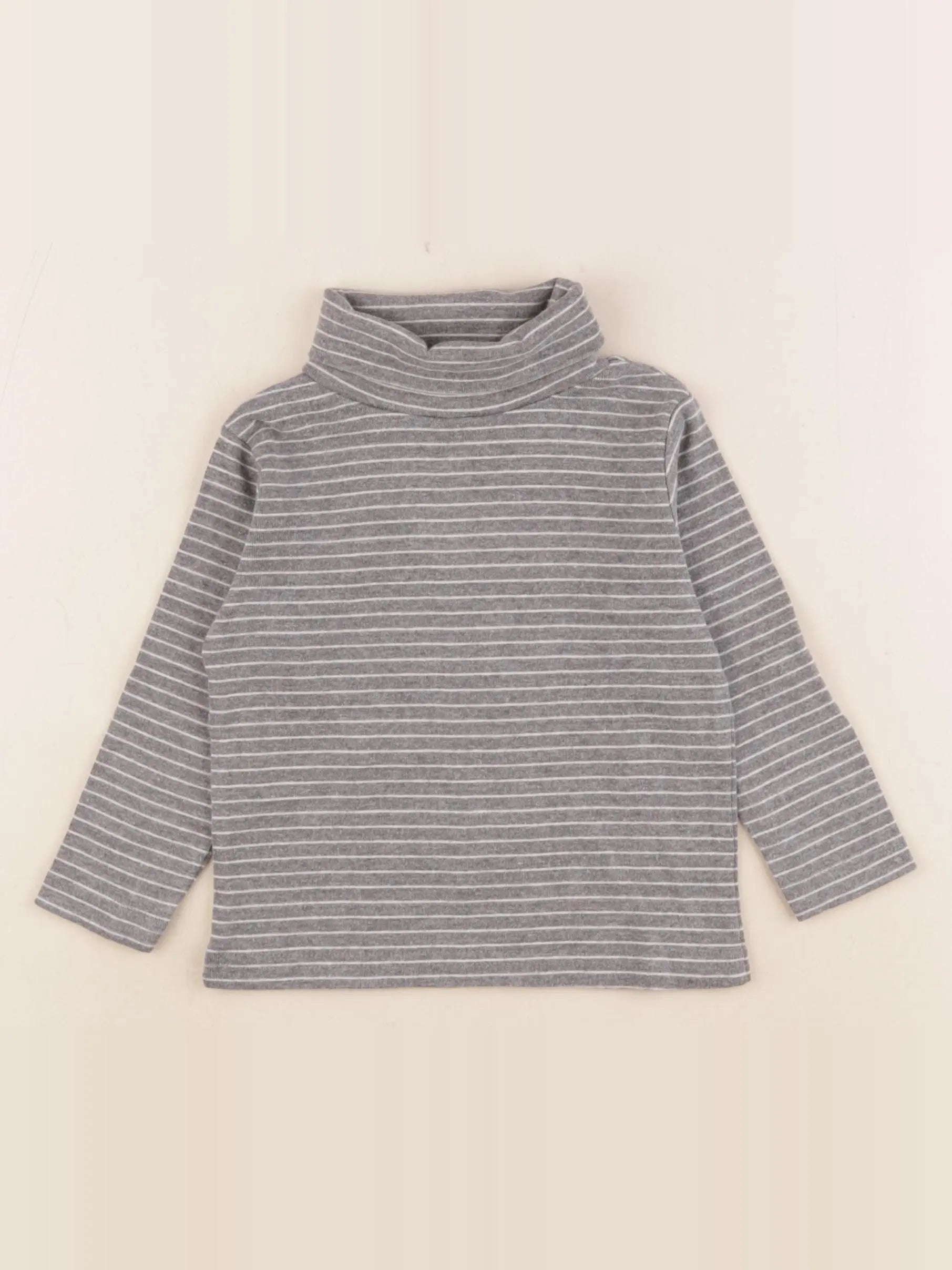 Vertbaudet - sous-pull gris - 3 ans