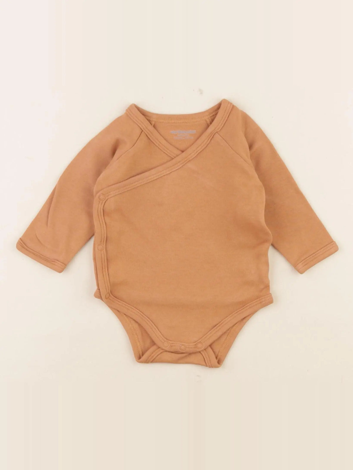 Vertbaudet - body marron - 3 mois