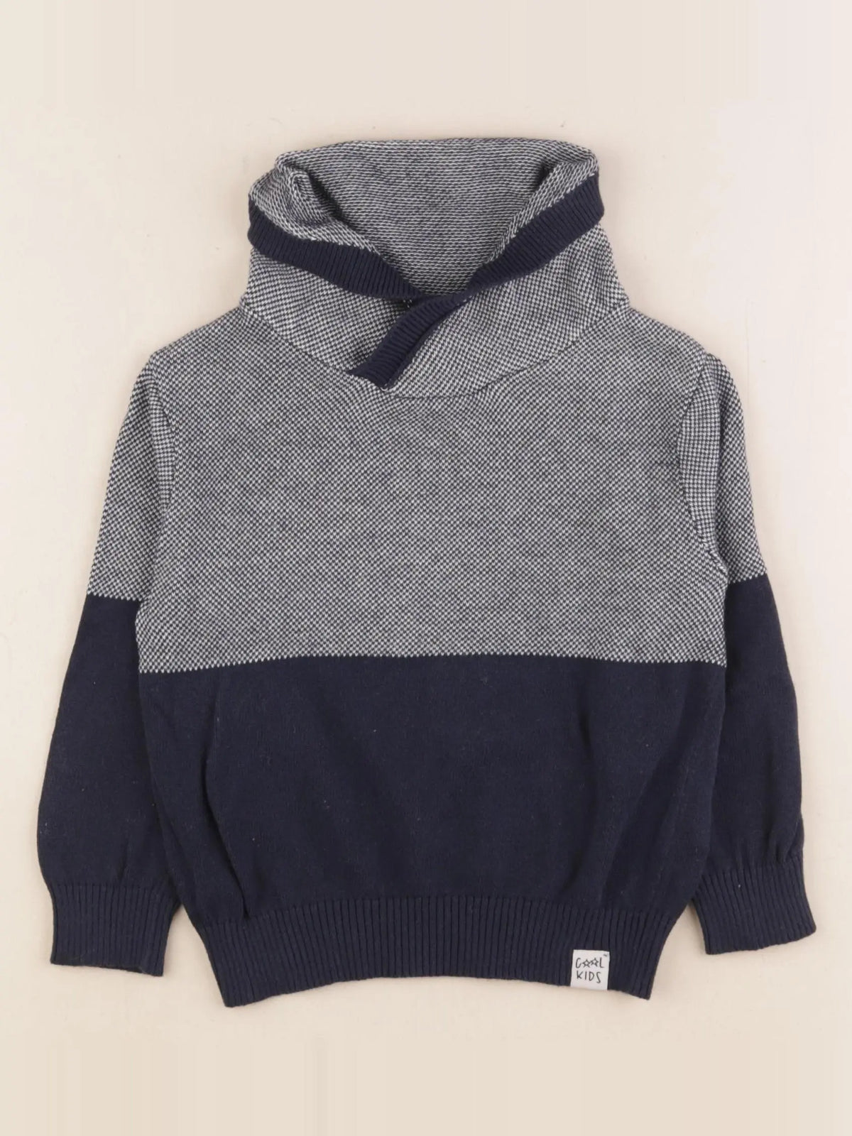 Vertbaudet - pull bleu - 3 ans