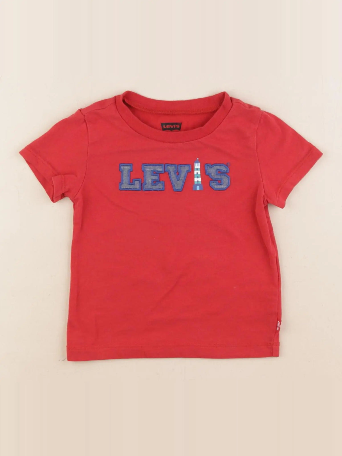 Levi's - tee-shirt rouge - 12 mois