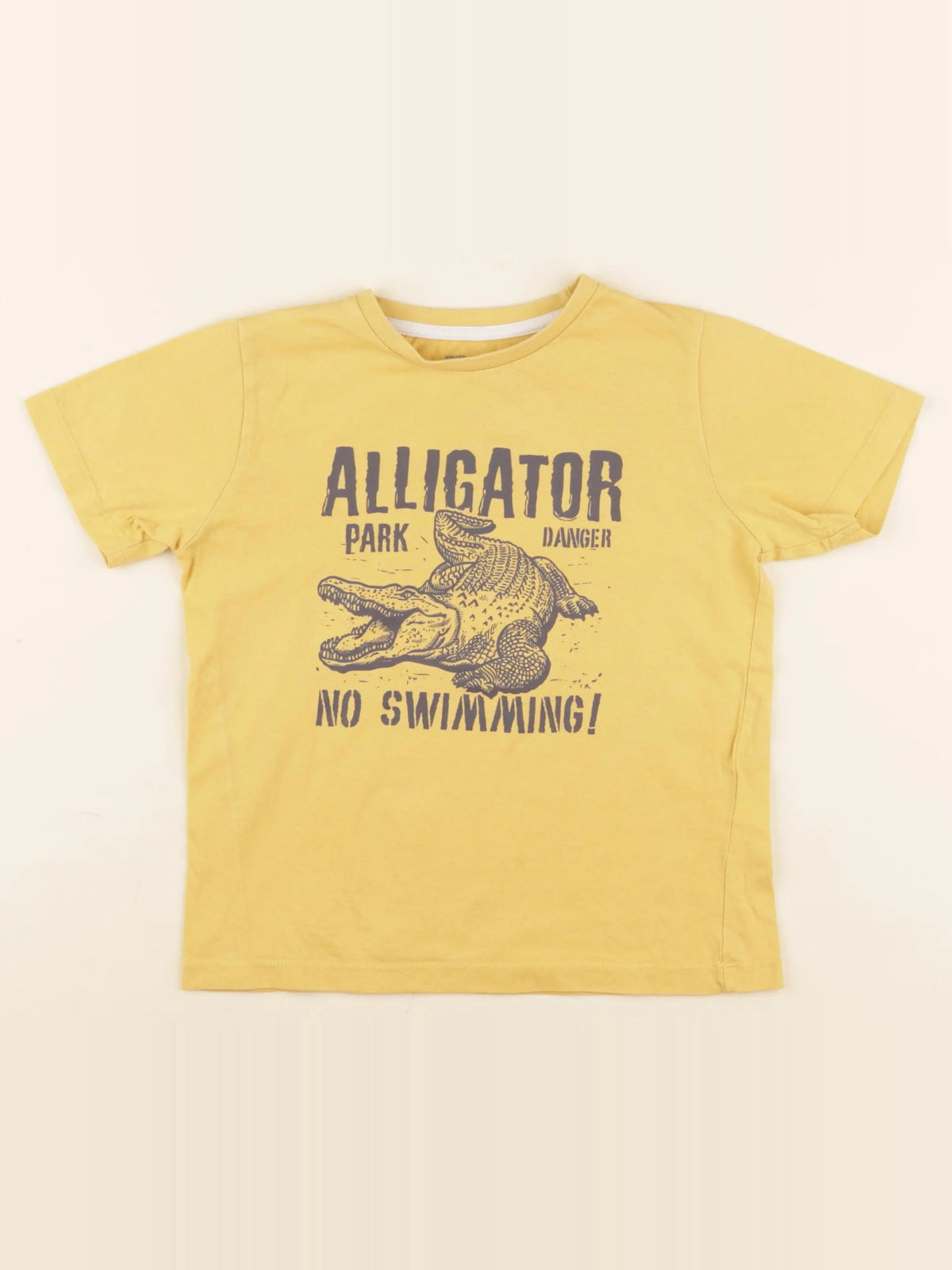 Vertbaudet - tee-shirt jaune - 8 ans