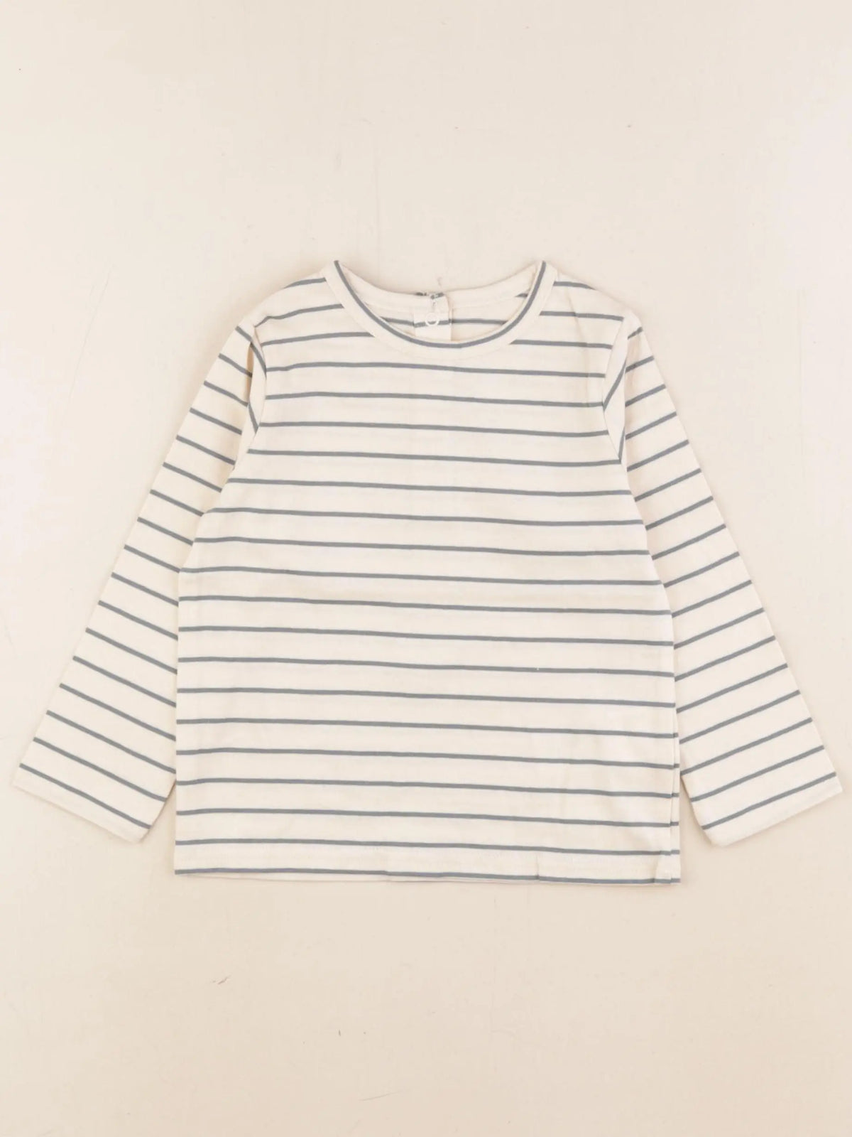 Vertbaudet - tee-shirt beige, vert - 18 mois