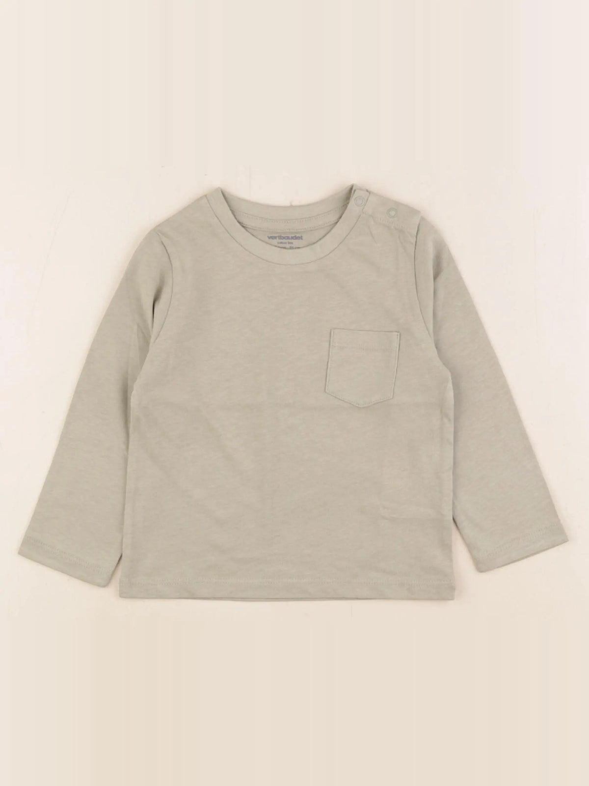 Vertbaudet - tee-shirt vert - 18 mois