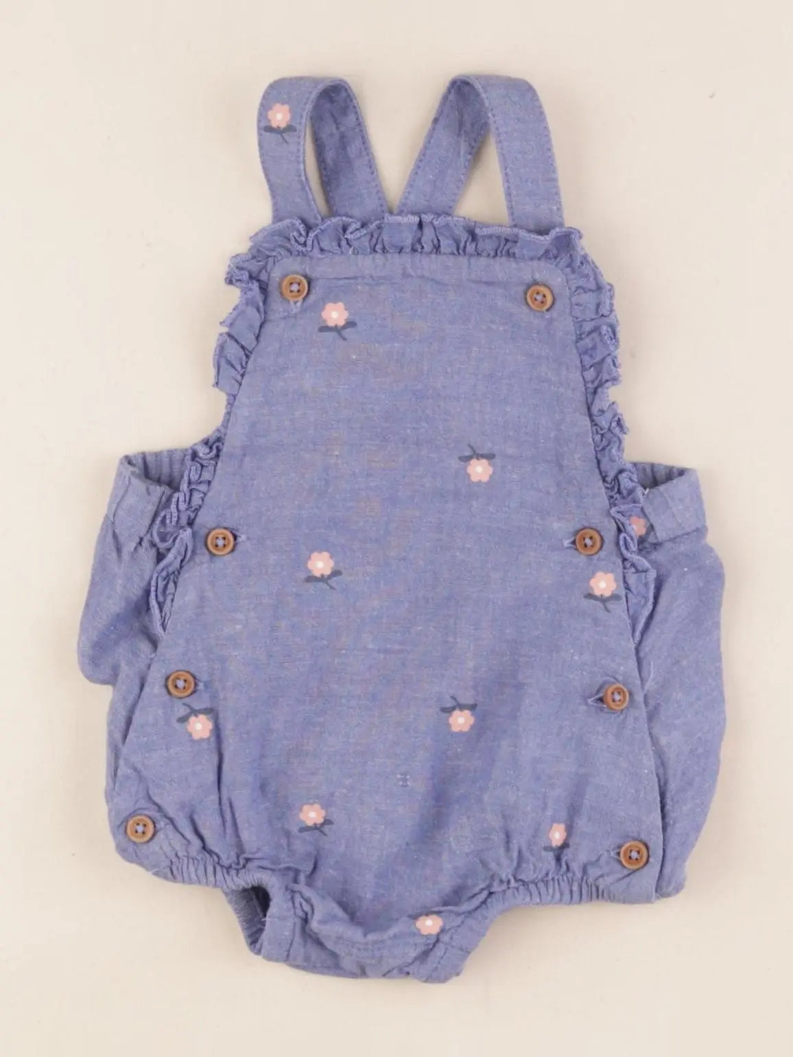 Boutchou - salopette bleu - 6 mois