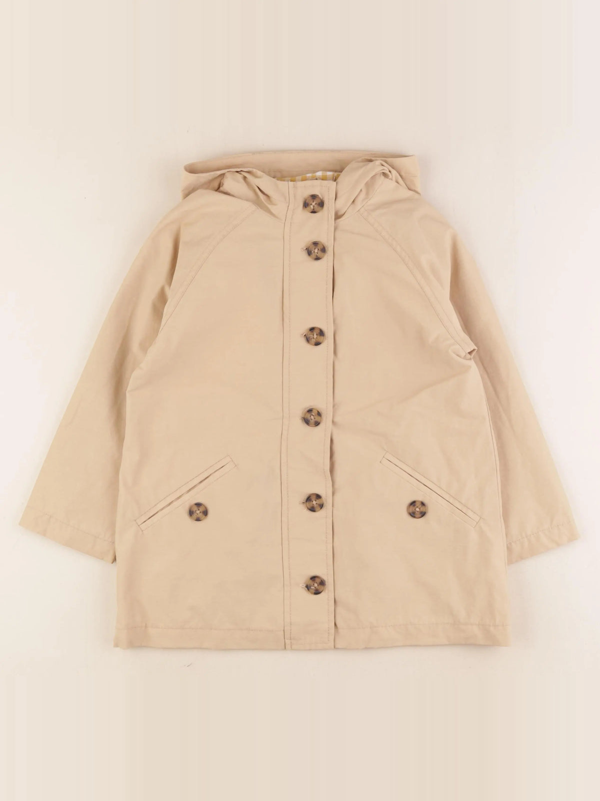 Vertbaudet - veste beige - 6 ans