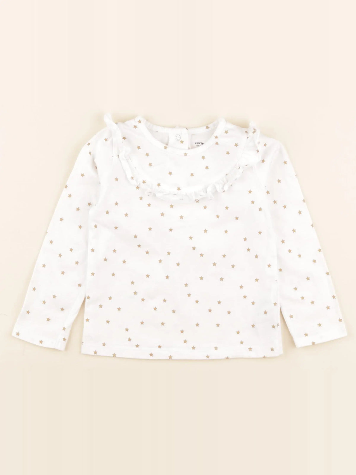 Vertbaudet - tee-shirt blanc - 24 mois