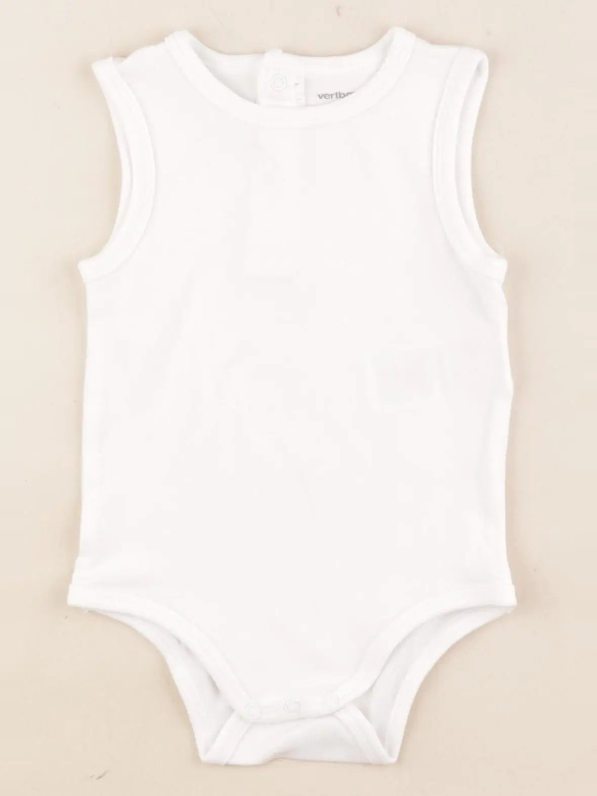 Vertbaudet - body blanc - 12 mois