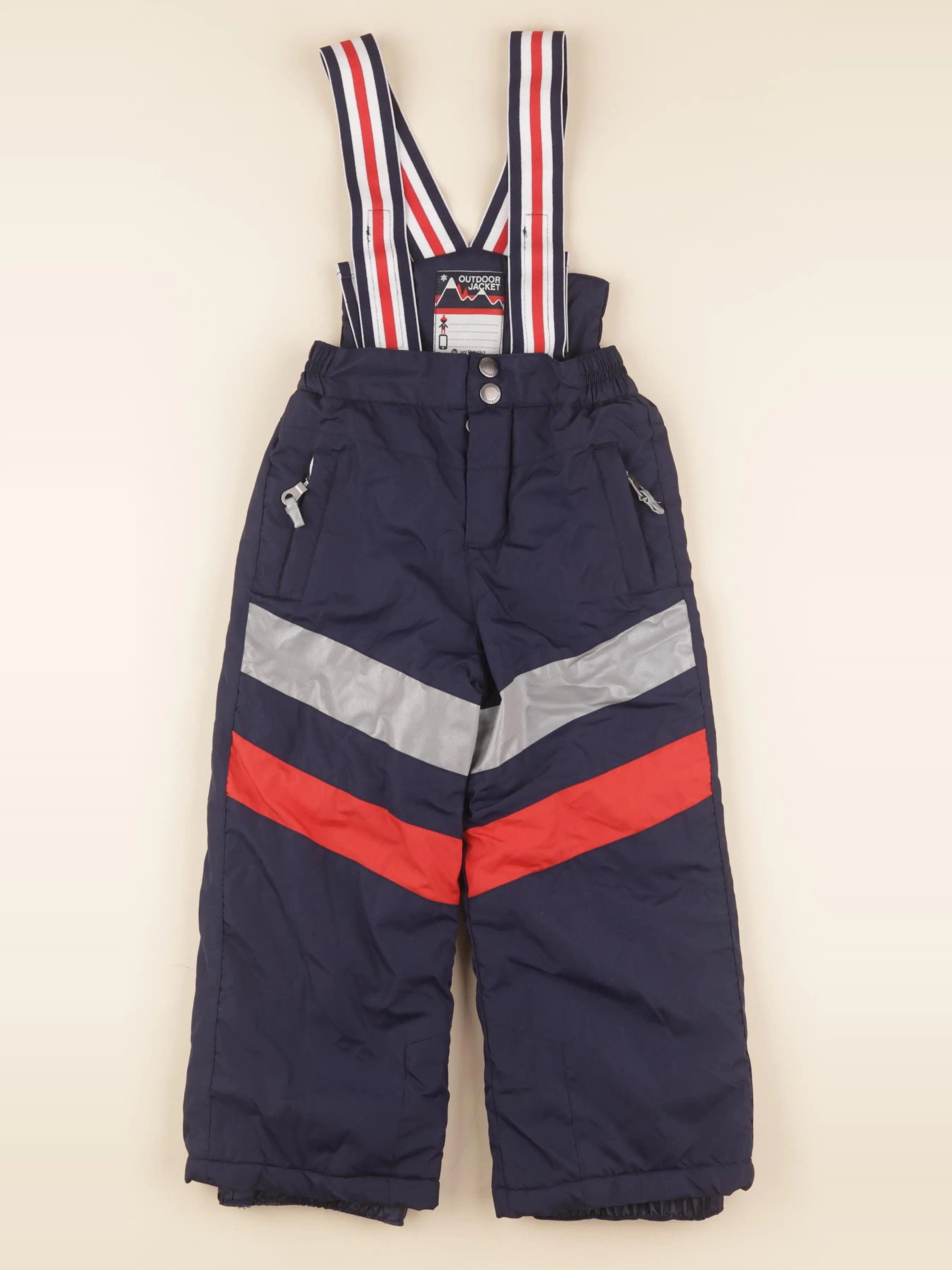 Vertbaudet - pantalon de ski bleu - 3 ans